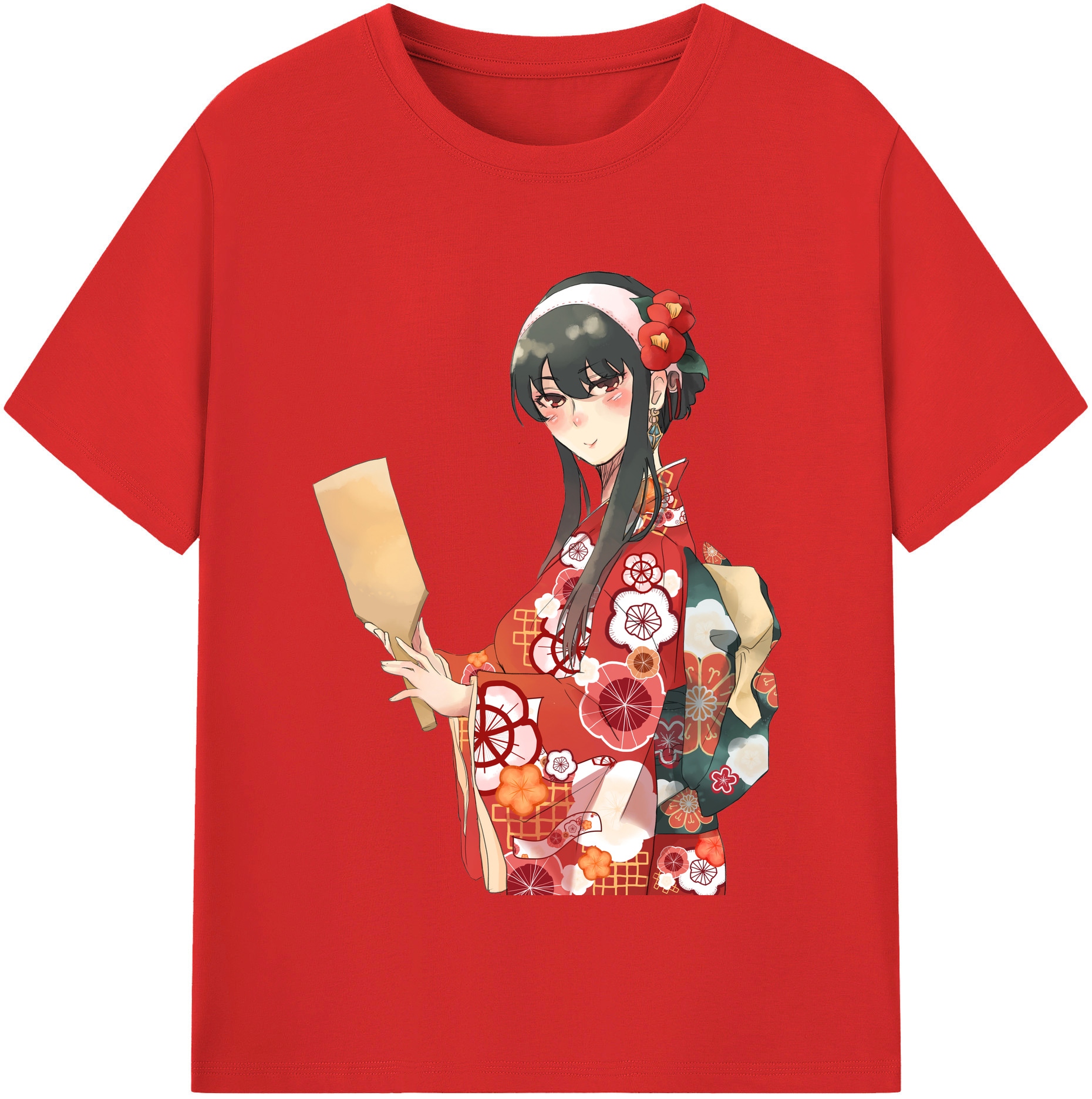 （画像用） SPY×FAMILY间谍家家酒 レディースカジュアルプリントTシャツ（綿100％）