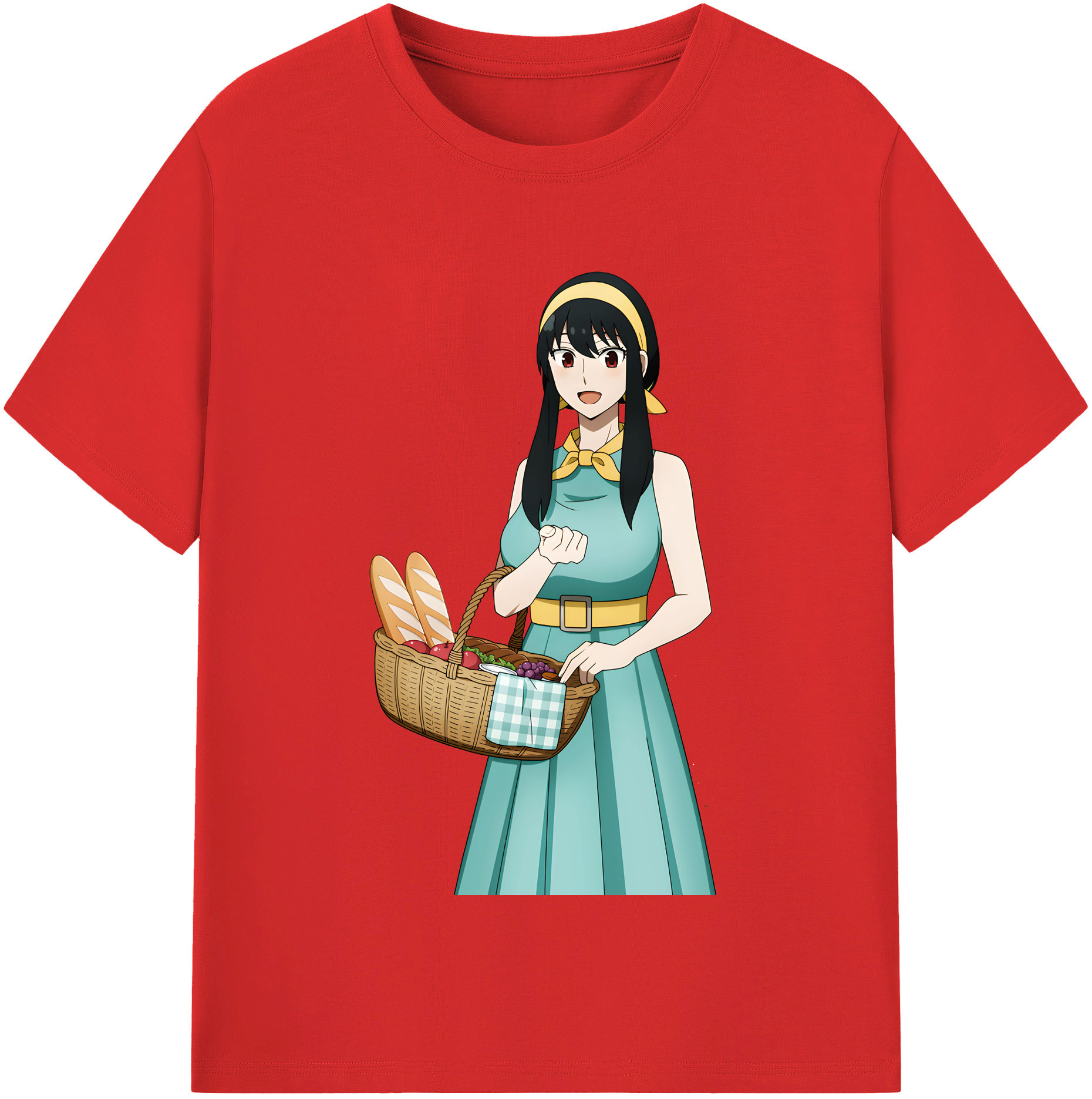 （画像用） SPY×FAMILY间谍家家酒 レディースカジュアルプリントTシャツ（綿100％）