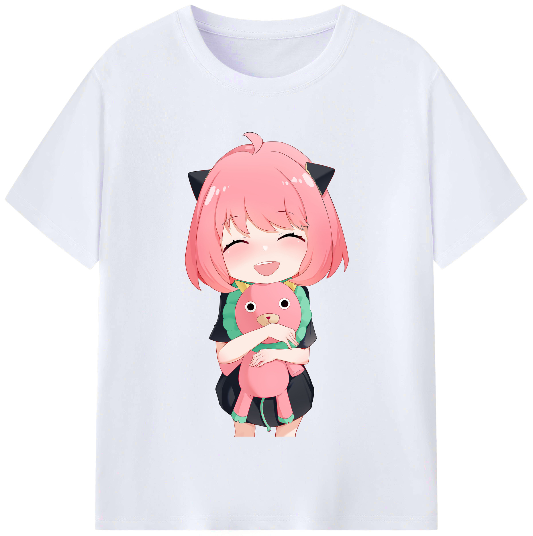 （画像用） SPY×FAMILY间谍家家酒 レディースカジュアルプリントTシャツ（綿100％）