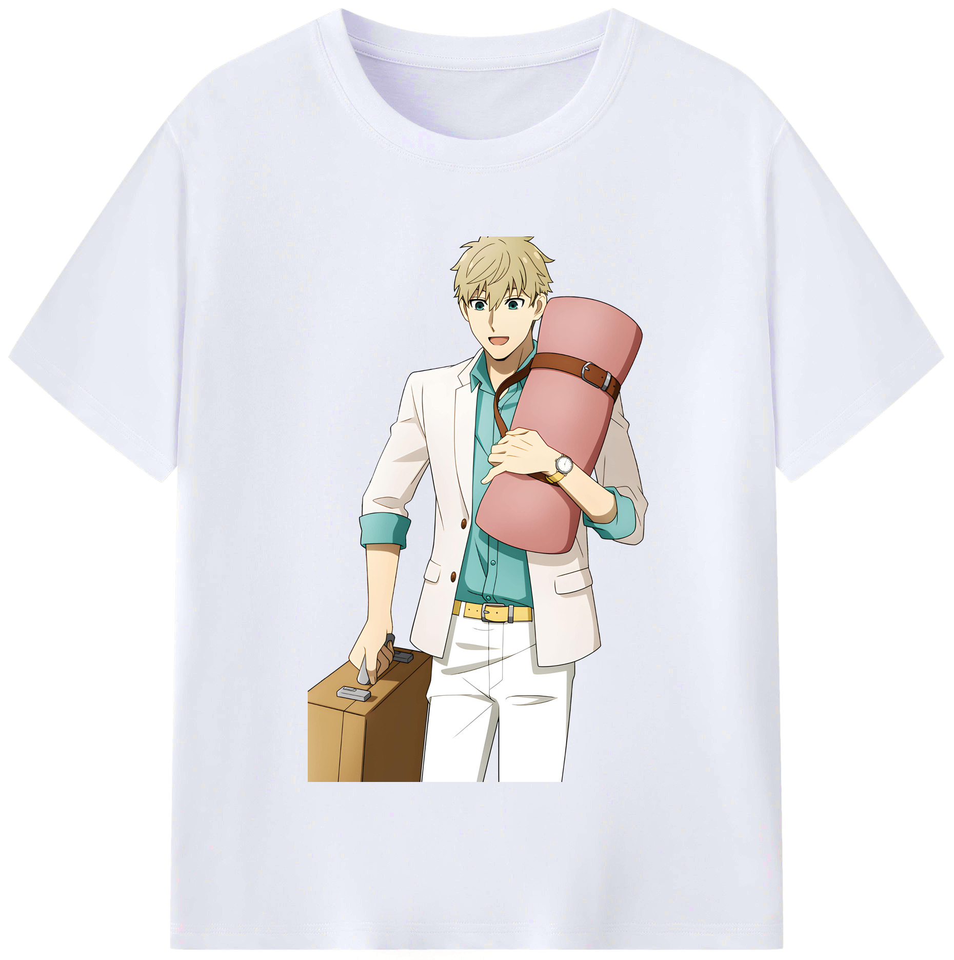 （画像用） SPY×FAMILY间谍家家酒 レディースカジュアルプリントTシャツ（綿100％）