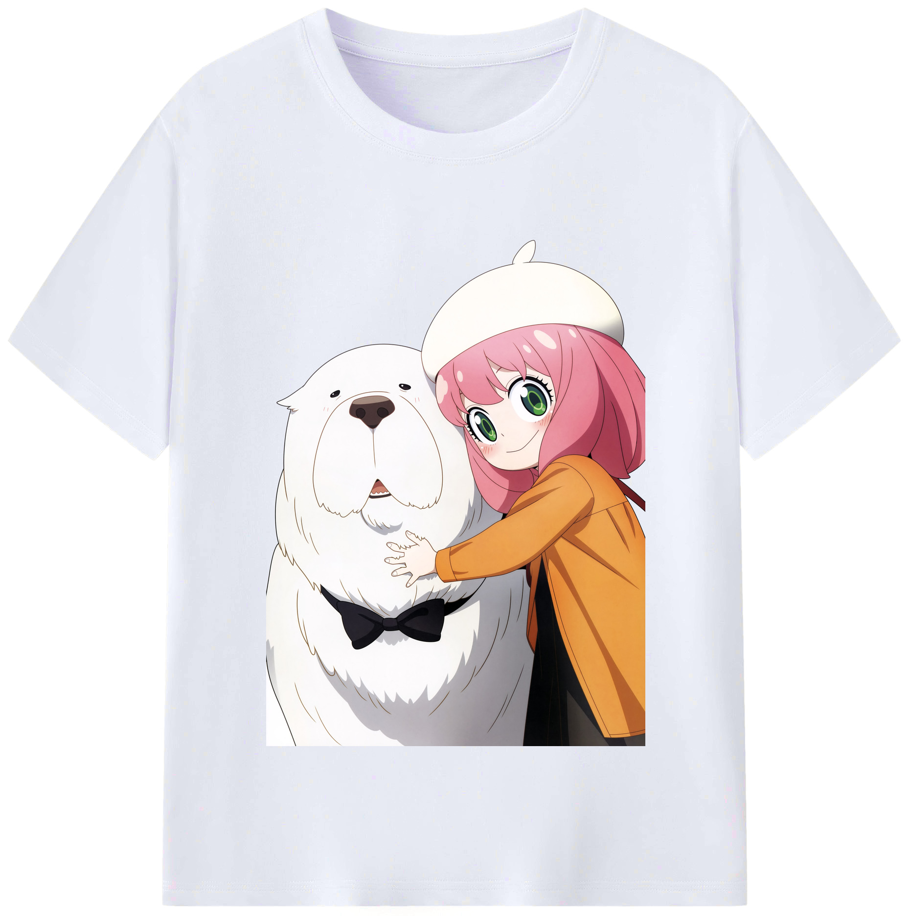 （画像用） SPY×FAMILY间谍家家酒 レディースカジュアルプリントTシャツ（綿100％）