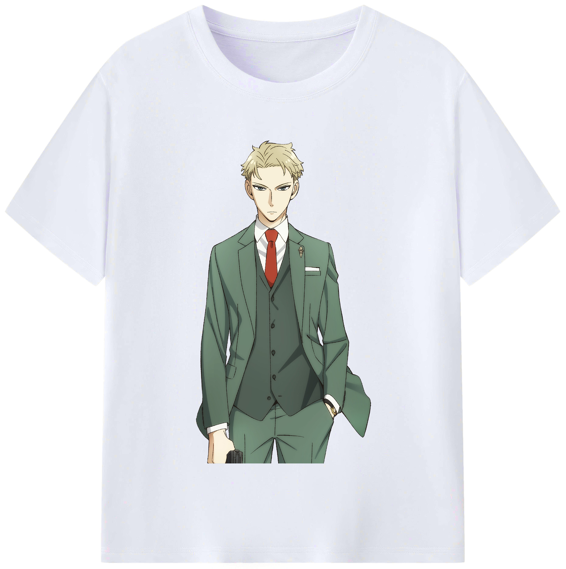 （画像用） SPY×FAMILY间谍家家酒 レディースカジュアルプリントTシャツ（綿100％）
