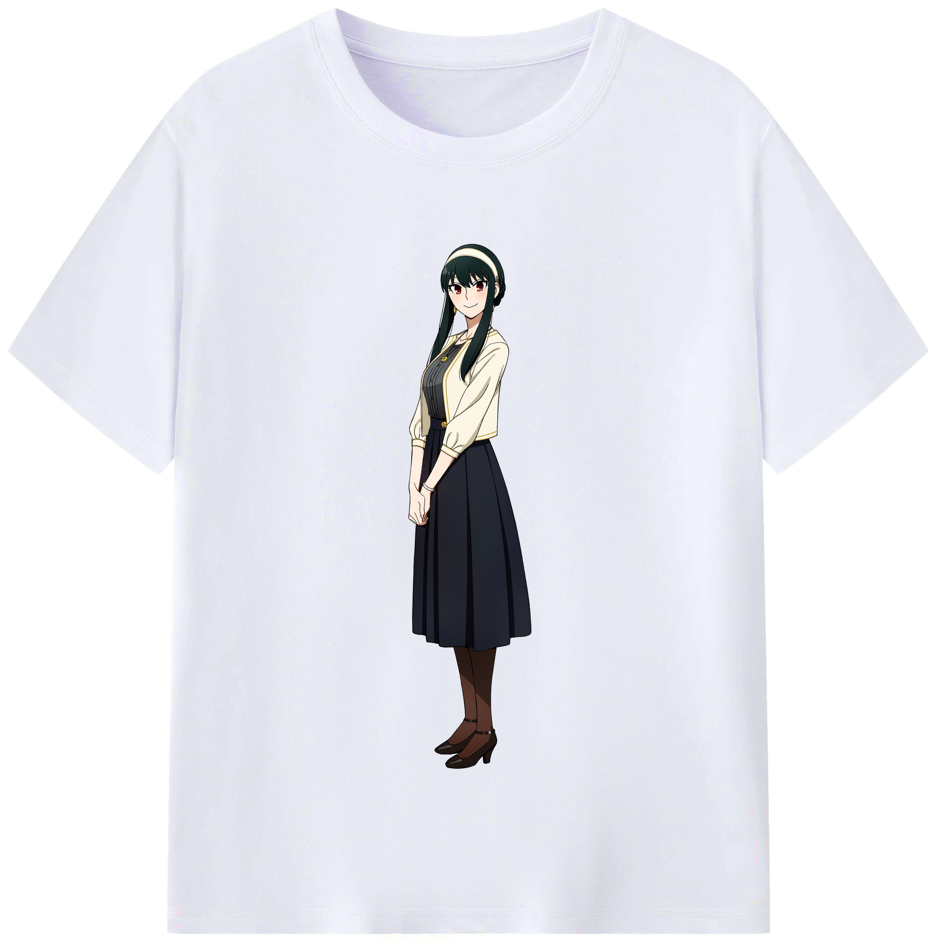 （画像用） SPY×FAMILY间谍家家酒 レディースカジュアルプリントTシャツ（綿100％）