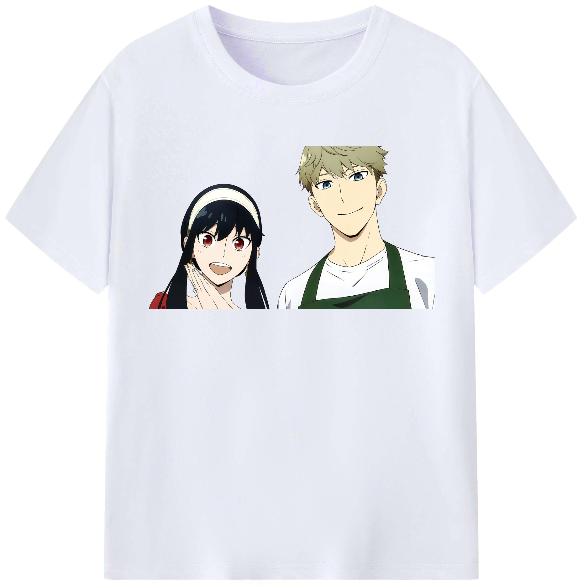 （画像用） SPY×FAMILY间谍家家酒 レディースカジュアルプリントTシャツ（綿100％）