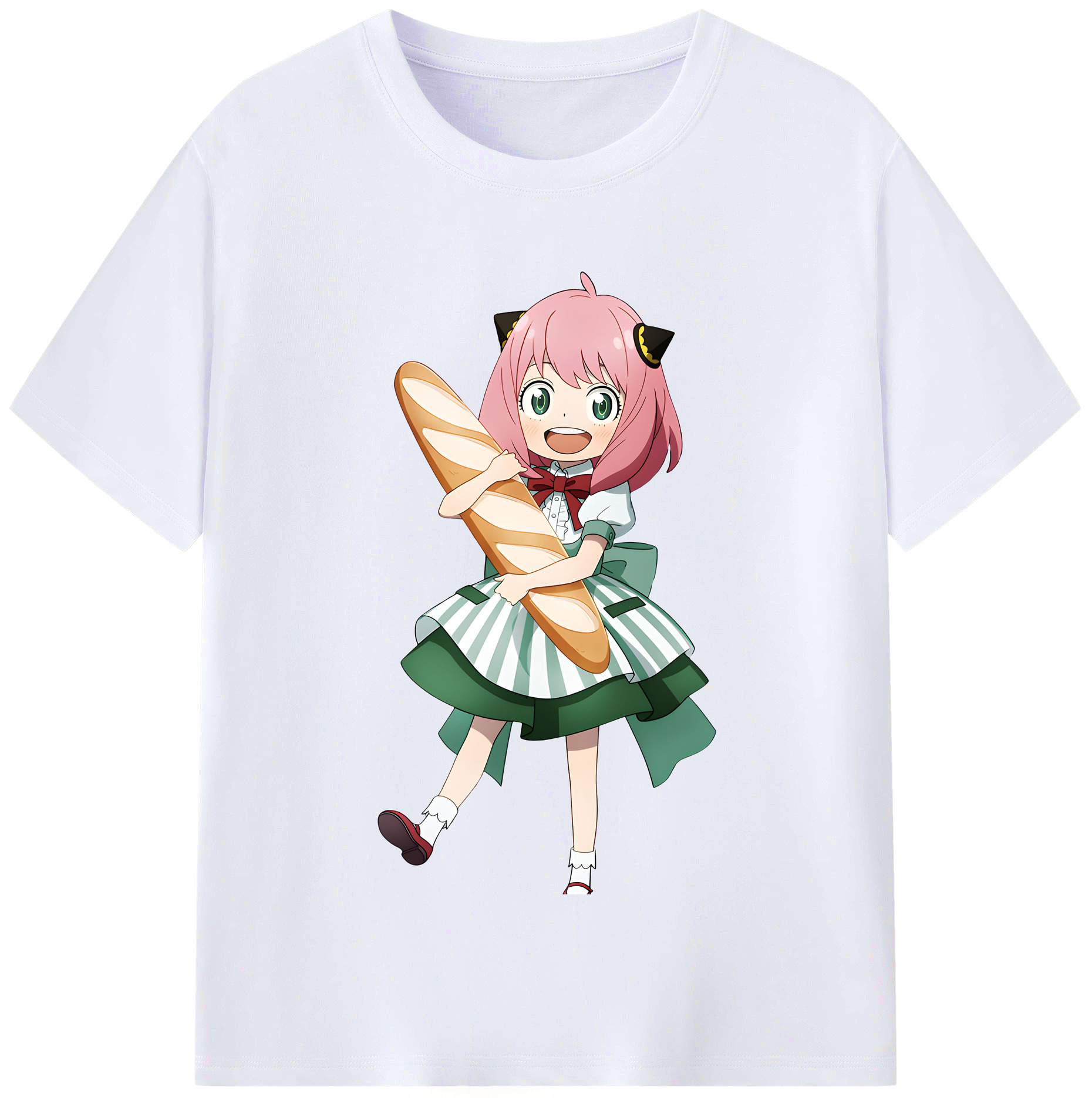 （画像用） SPY×FAMILY间谍家家酒 レディースカジュアルプリントTシャツ（綿100％）