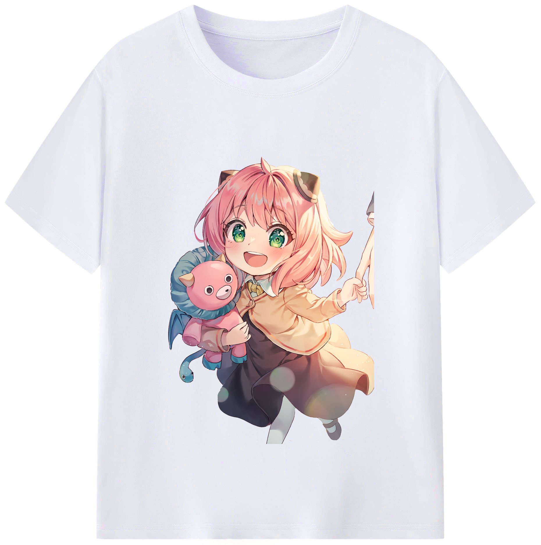 （画像用） SPY×FAMILY间谍家家酒 レディースカジュアルプリントTシャツ（綿100％）