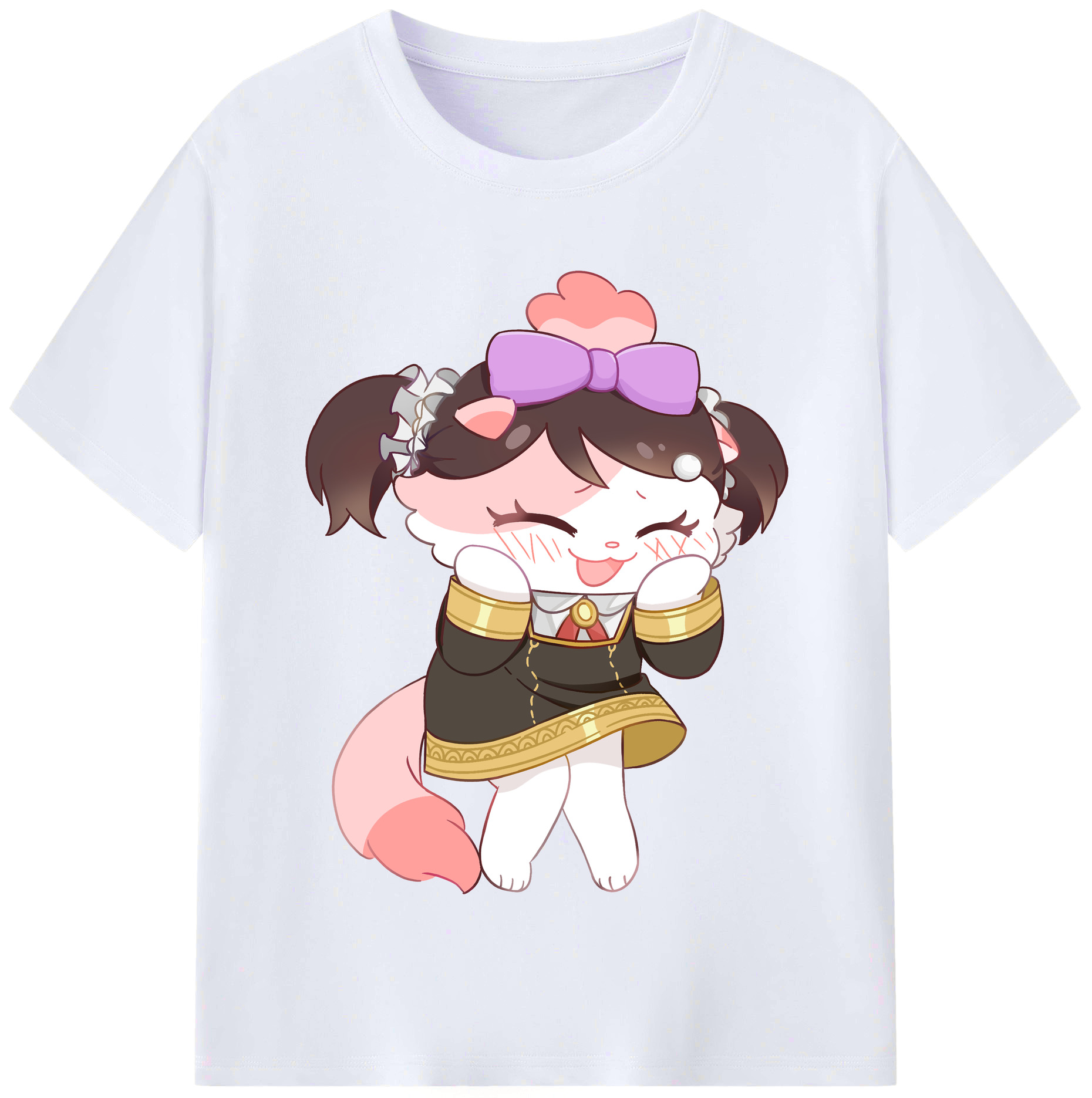 （画像用） SPY×FAMILY间谍家家酒 レディースカジュアルプリントTシャツ（綿100％）