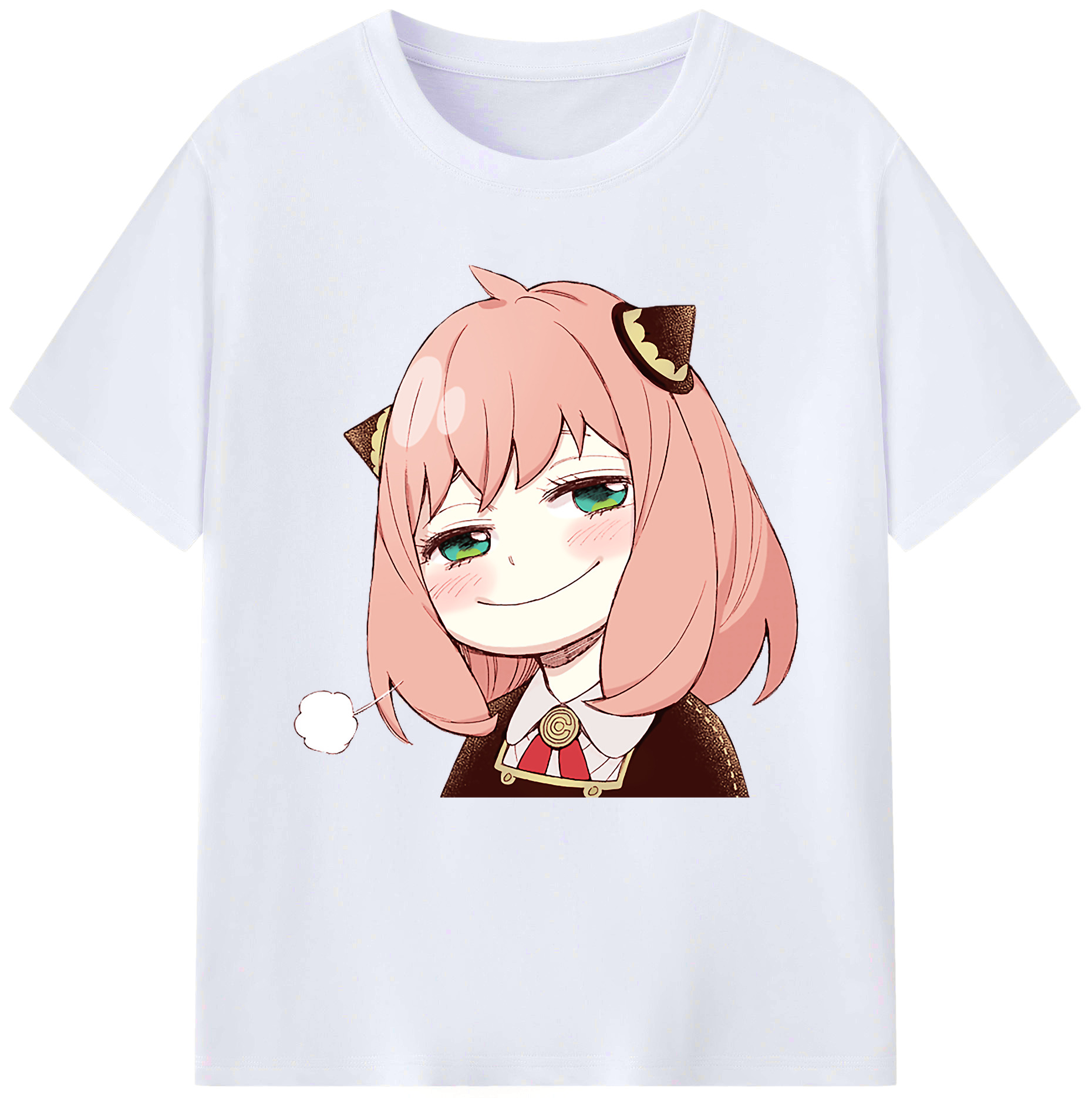 （画像用） SPY×FAMILY间谍家家酒 レディースカジュアルプリントTシャツ（綿100％）