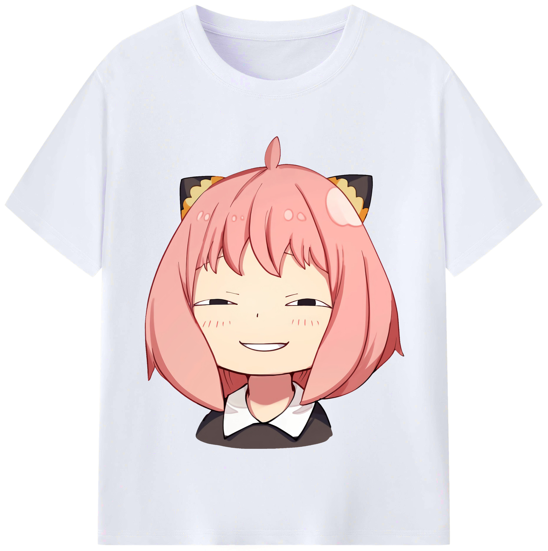 （画像用） SPY×FAMILY间谍家家酒 レディースカジュアルプリントTシャツ（綿100％）