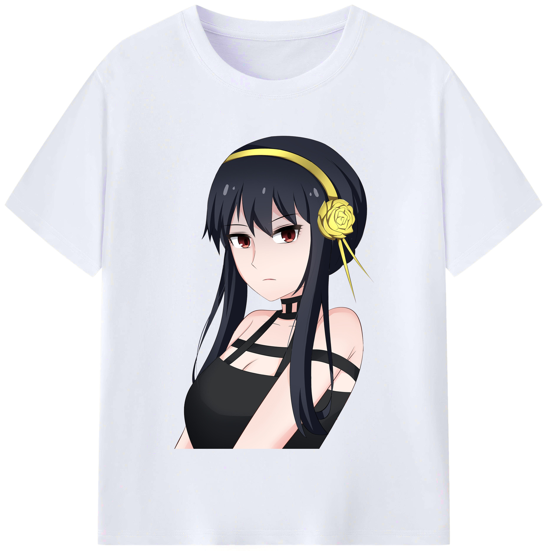 （画像用） SPY×FAMILY间谍家家酒 レディースカジュアルプリントTシャツ（綿100％）