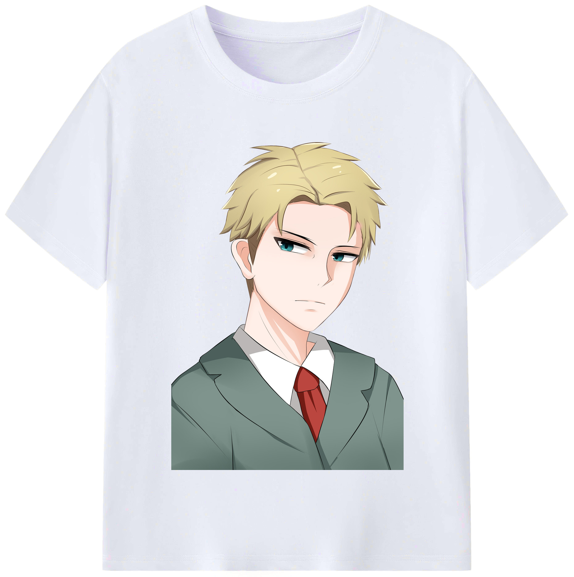 （画像用） SPY×FAMILY间谍家家酒 レディースカジュアルプリントTシャツ（綿100％）