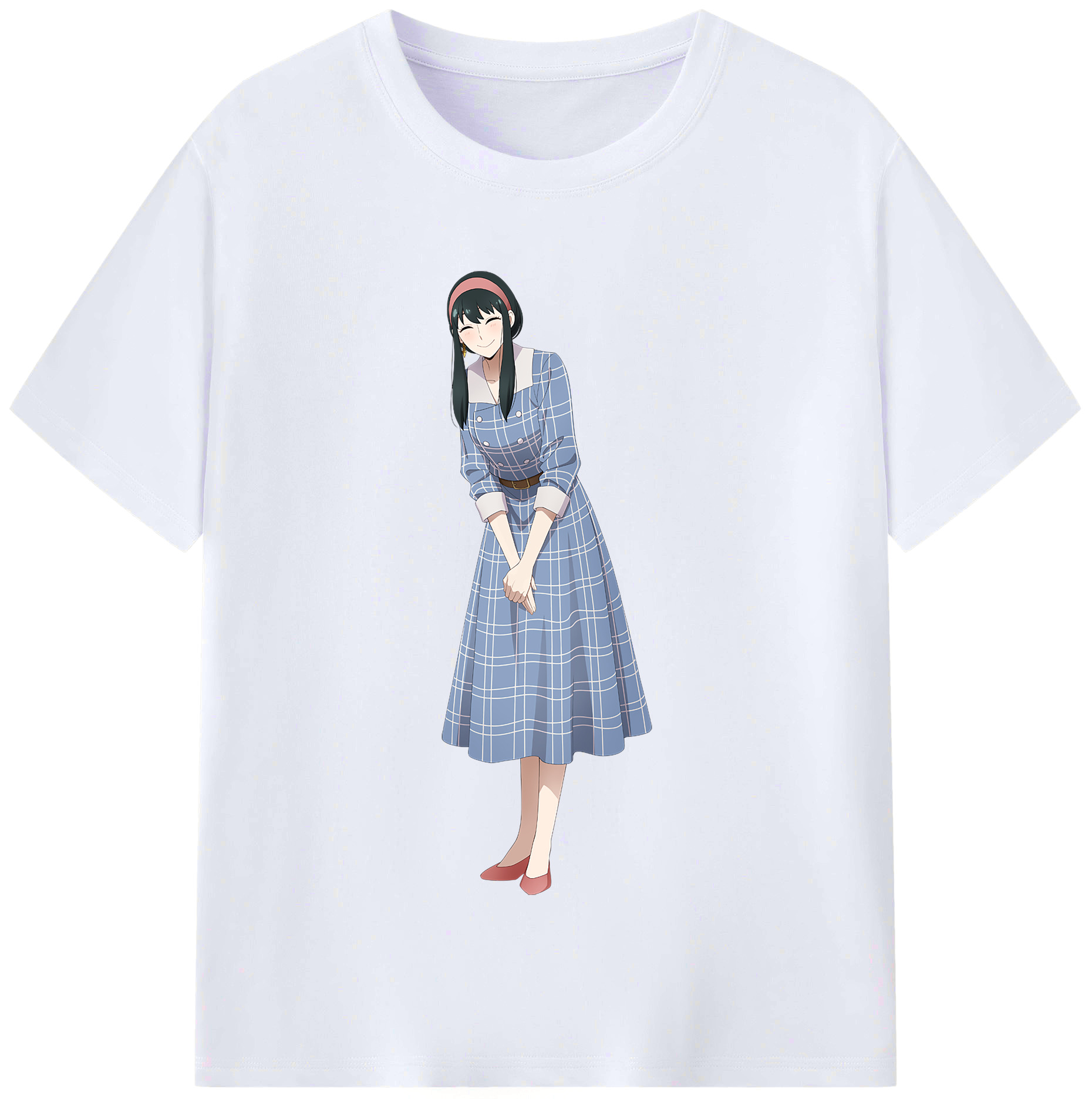（画像用） SPY×FAMILY间谍家家酒 レディースカジュアルプリントTシャツ（綿100％）