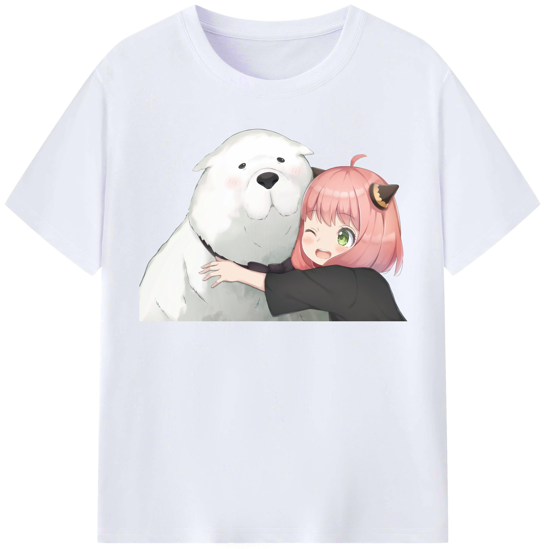 （画像用） SPY×FAMILY间谍家家酒 レディースカジュアルプリントTシャツ（綿100％）