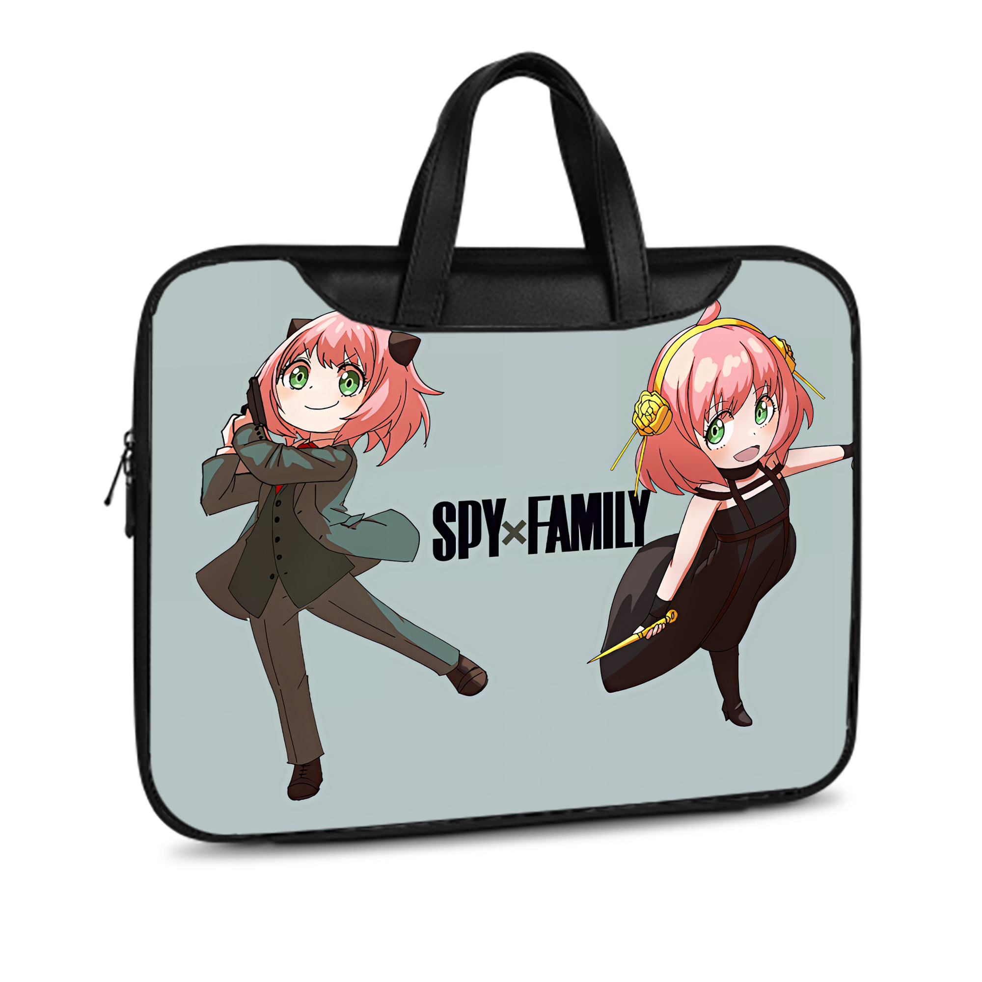 （画像用） SPY×FAMILY间谍家家酒 レザーラップトップバッグ　ノートパソコンケース