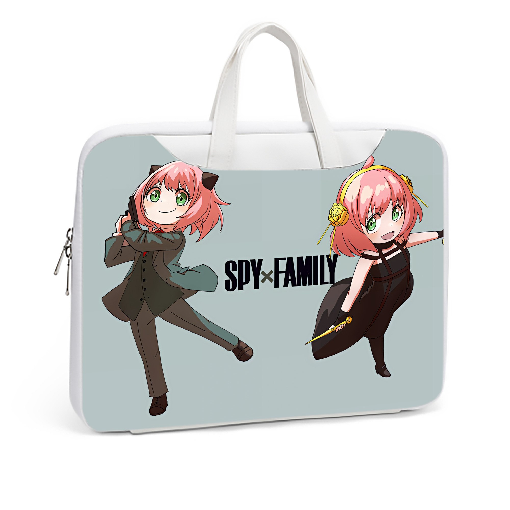 （画像用） SPY×FAMILY间谍家家酒 レザーラップトップバッグ　ノートパソコンケース