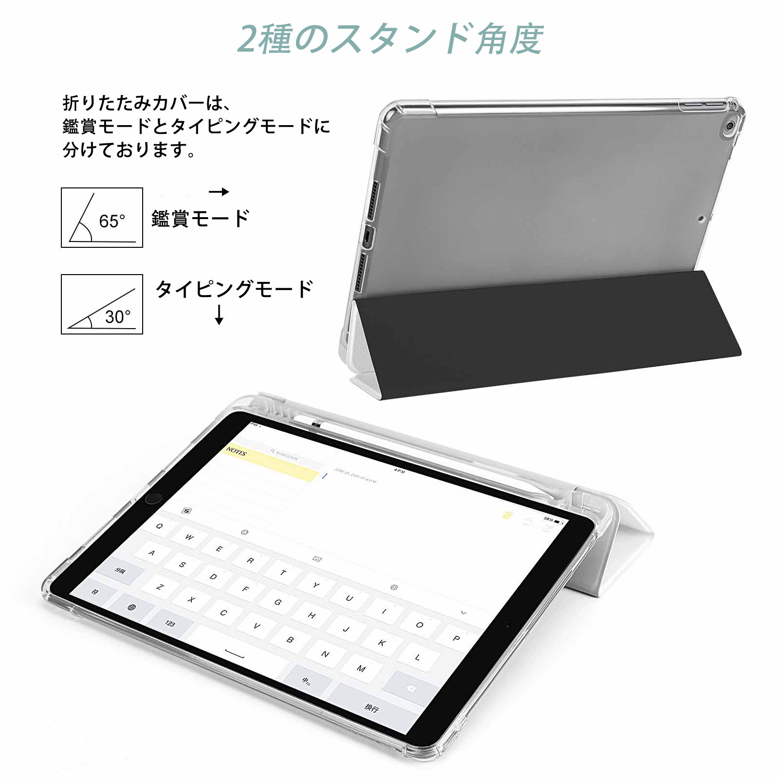 SPY×FAMILY间谍家家酒 IPad ケース ペン収納付き 三つ折りスタンド PUレザー×シリコン 対応機種9.5/10.5/10.9インチ