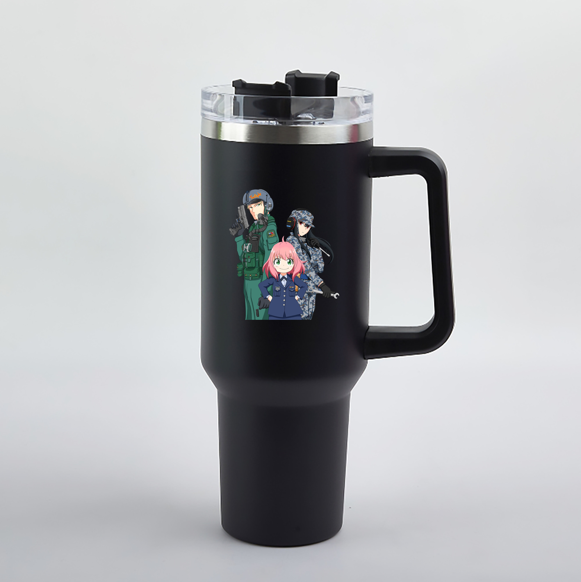 （画像用） SPY×FAMILY间谍家家酒 1200mL車用タンブラー（カラープリント）