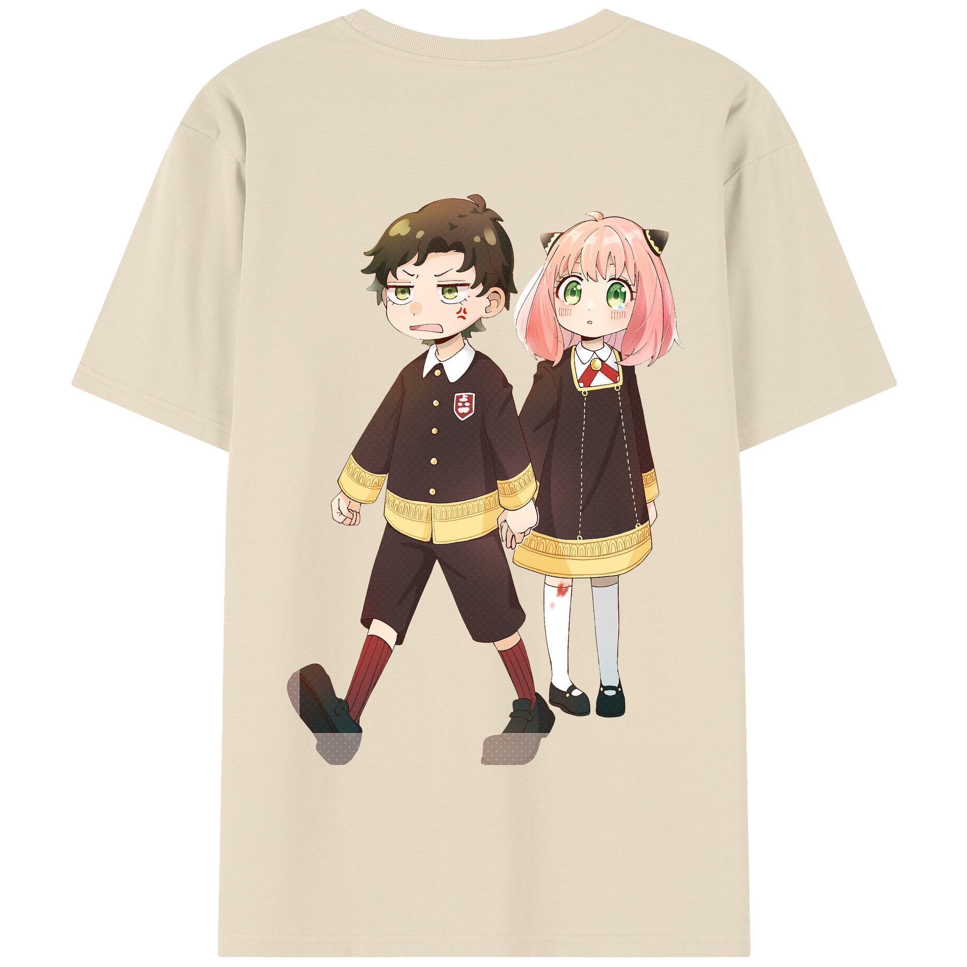 （画像用） SPY×FAMILY间谍家家酒 綿100％半袖Tシャツ（背面プリント）
