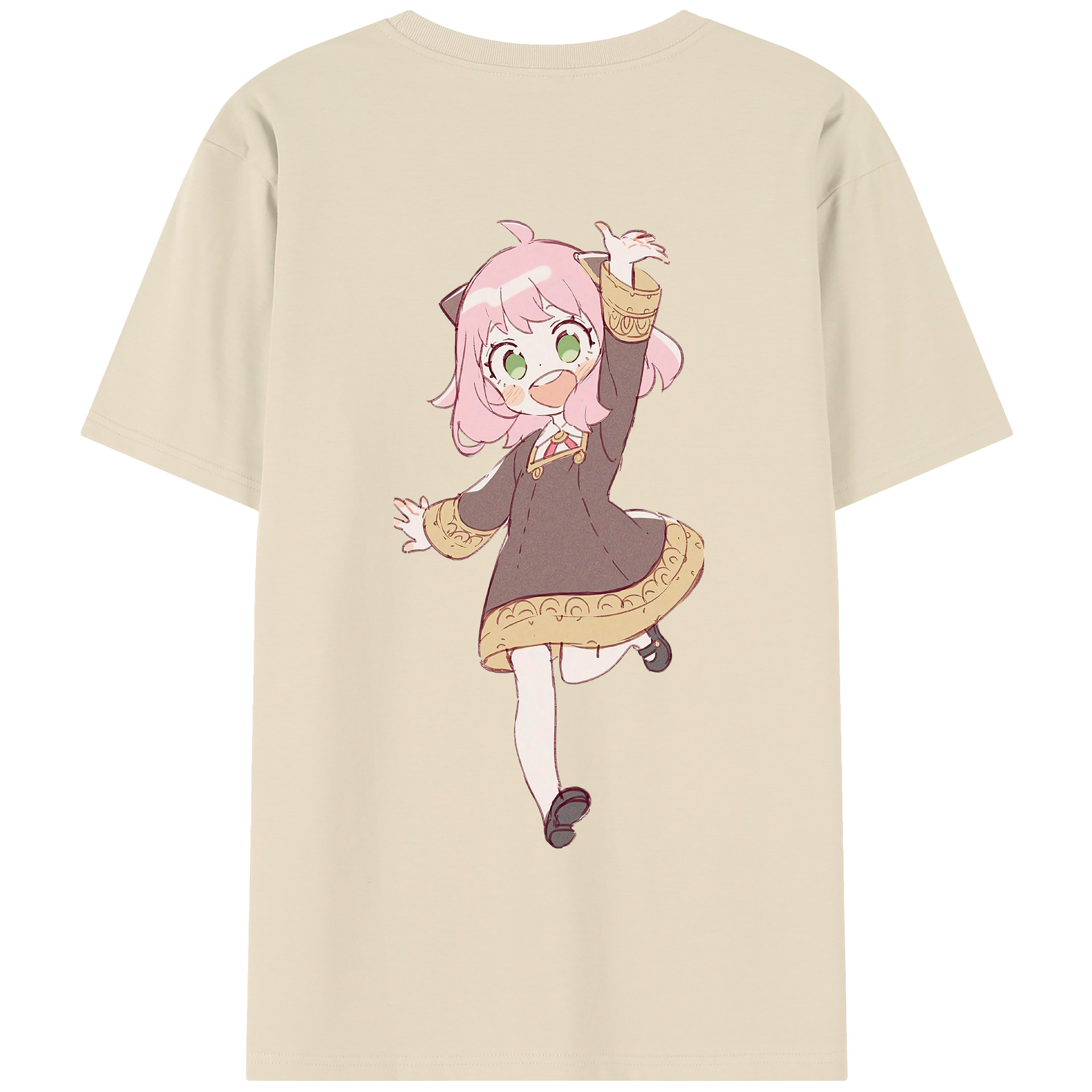 （画像用） SPY×FAMILY间谍家家酒 綿100％半袖Tシャツ（背面プリント）