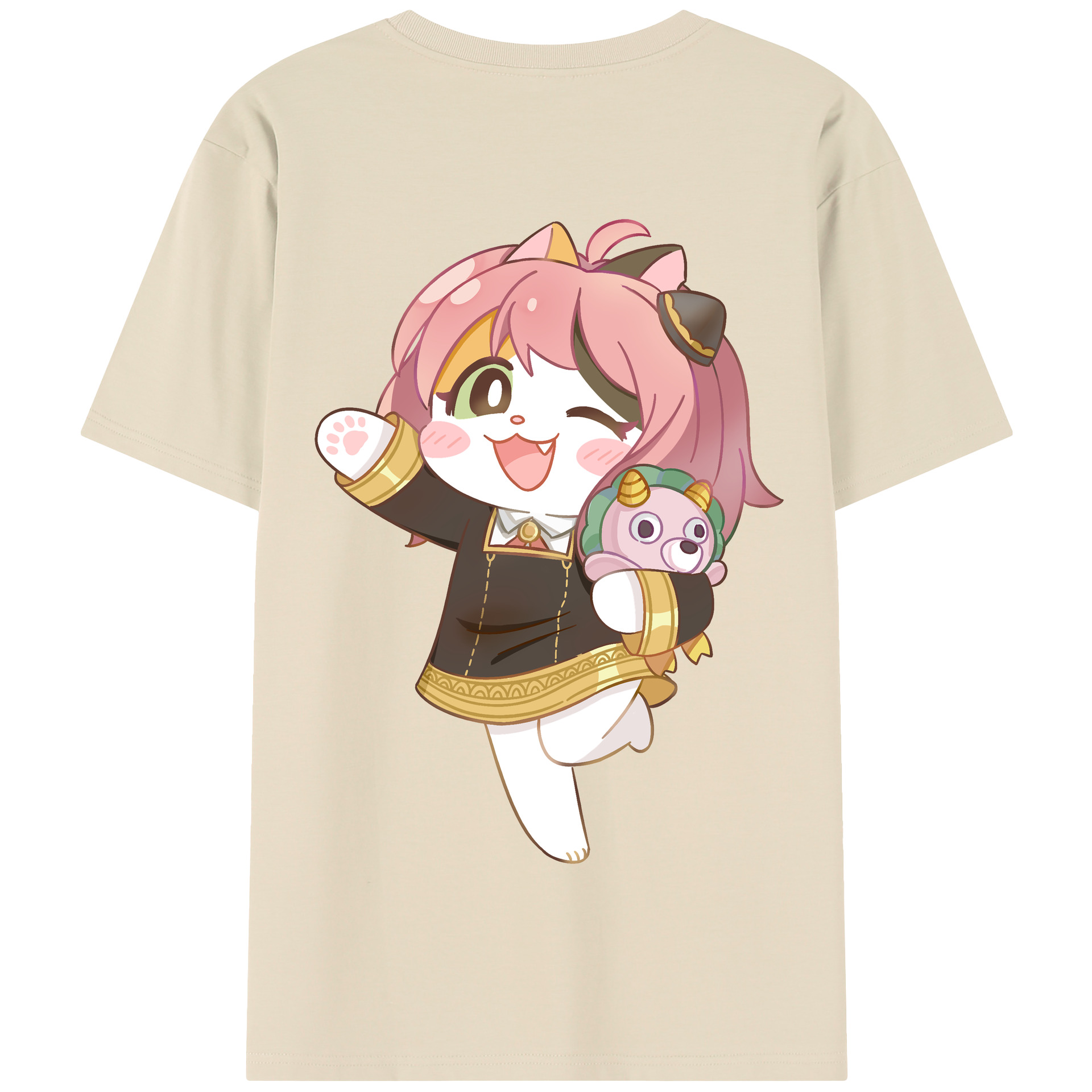 （画像用） SPY×FAMILY间谍家家酒 綿100％半袖Tシャツ（背面プリント）
