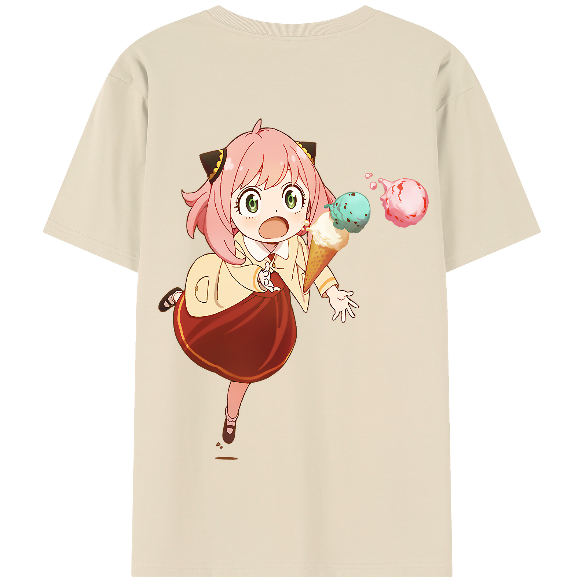 （画像用） SPY×FAMILY间谍家家酒 綿100％半袖Tシャツ（背面プリント）