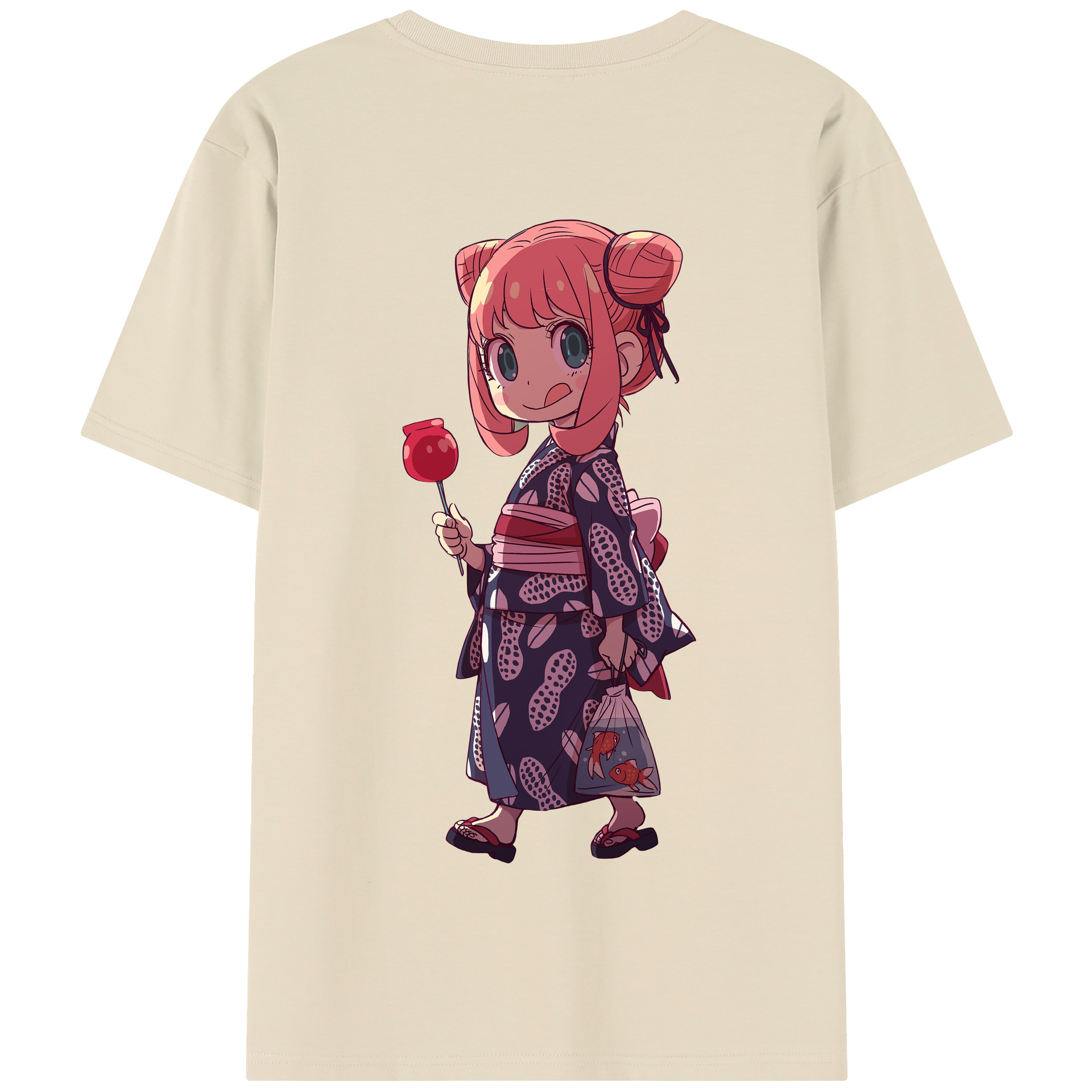 （画像用） SPY×FAMILY间谍家家酒 綿100％半袖Tシャツ（背面プリント）