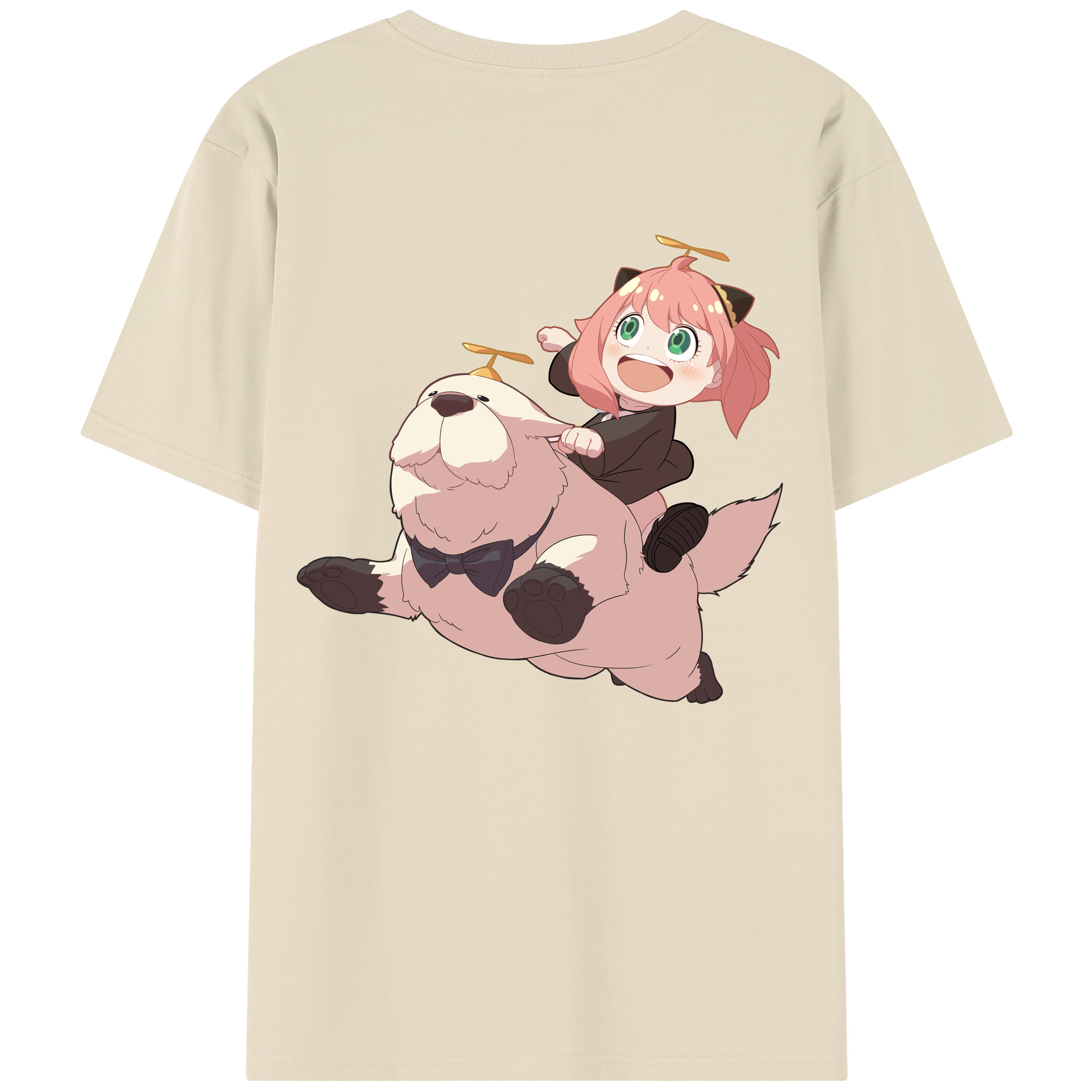 （画像用） SPY×FAMILY间谍家家酒 綿100％半袖Tシャツ（背面プリント）