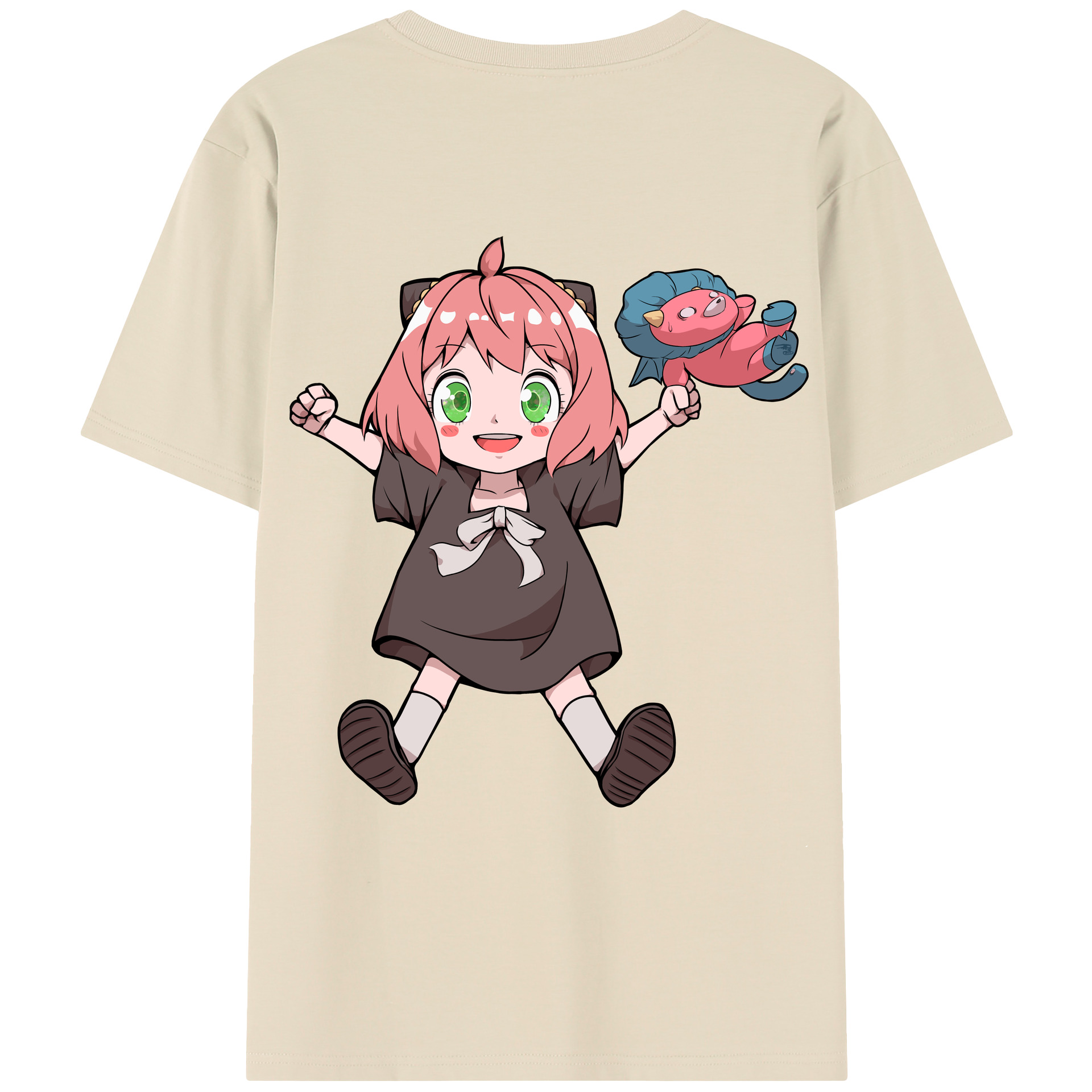 （画像用） SPY×FAMILY间谍家家酒 綿100％半袖Tシャツ（背面プリント）
