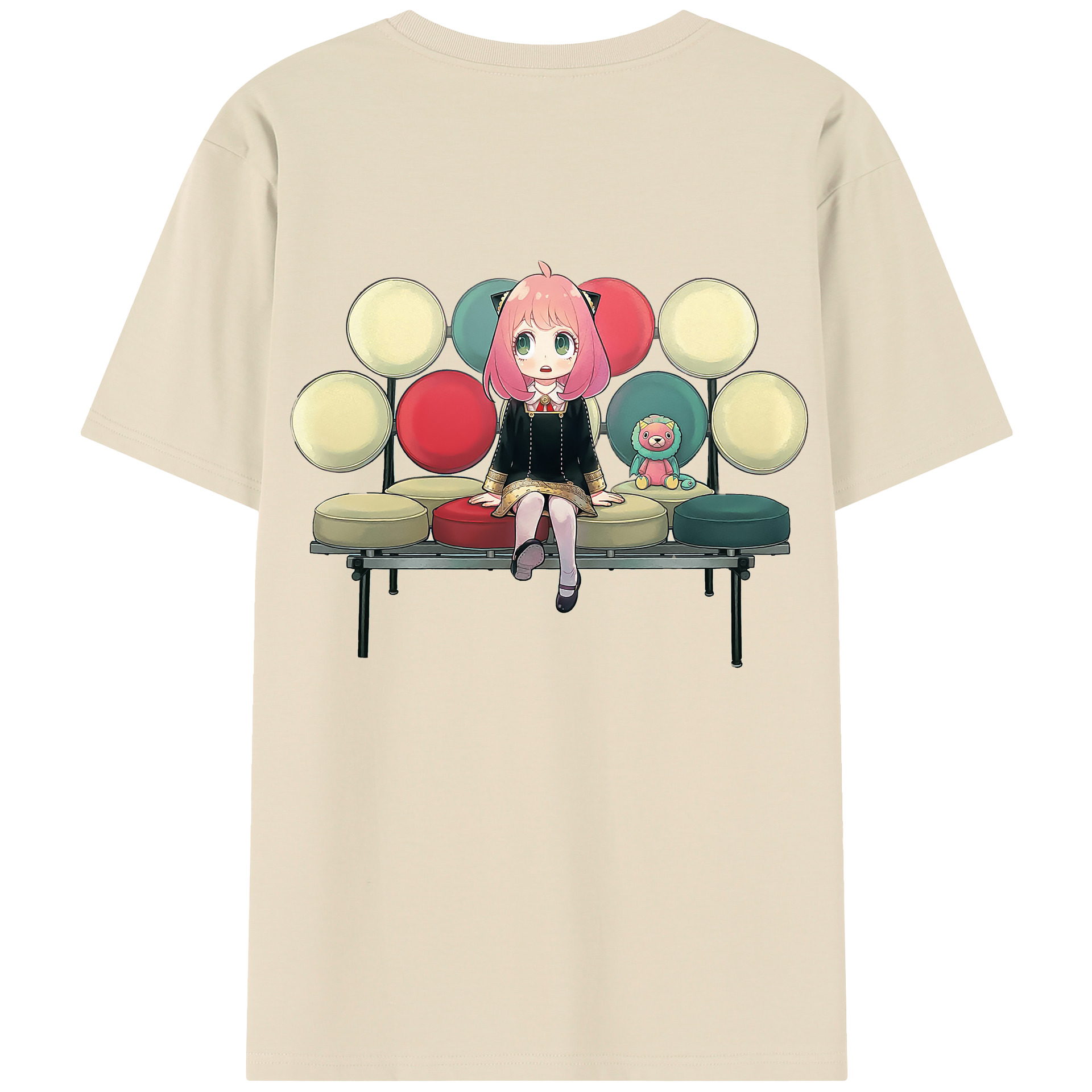 （画像用） SPY×FAMILY间谍家家酒 綿100％半袖Tシャツ（背面プリント）