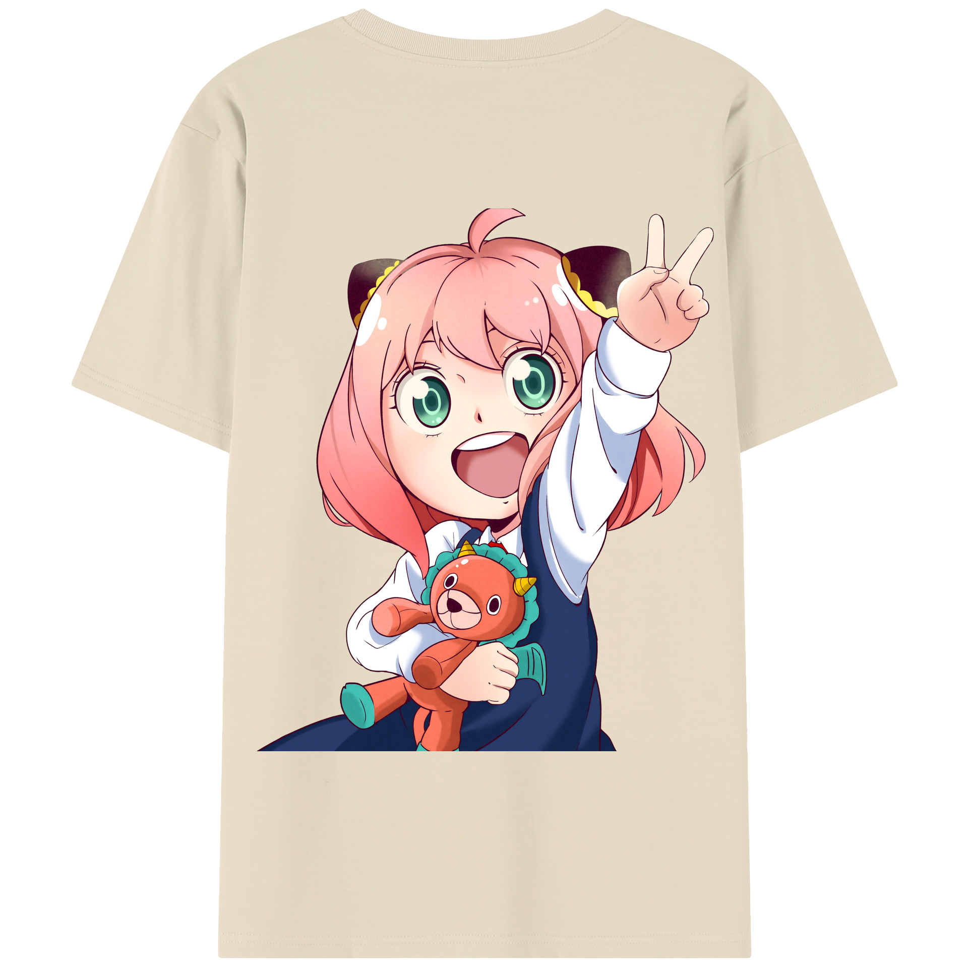 （画像用） SPY×FAMILY间谍家家酒 綿100％半袖Tシャツ（背面プリント）