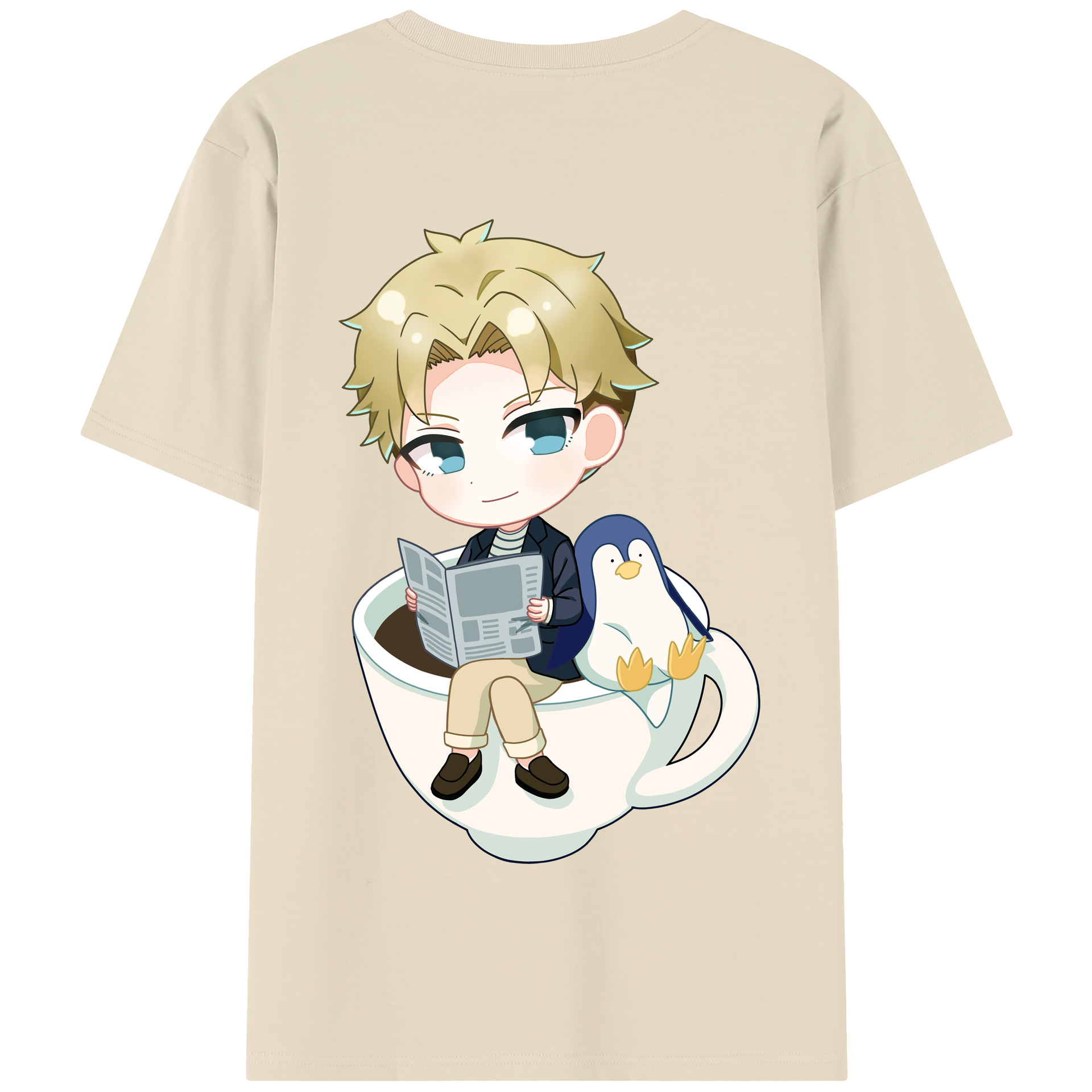 （画像用） SPY×FAMILY间谍家家酒 綿100％半袖Tシャツ（背面プリント）