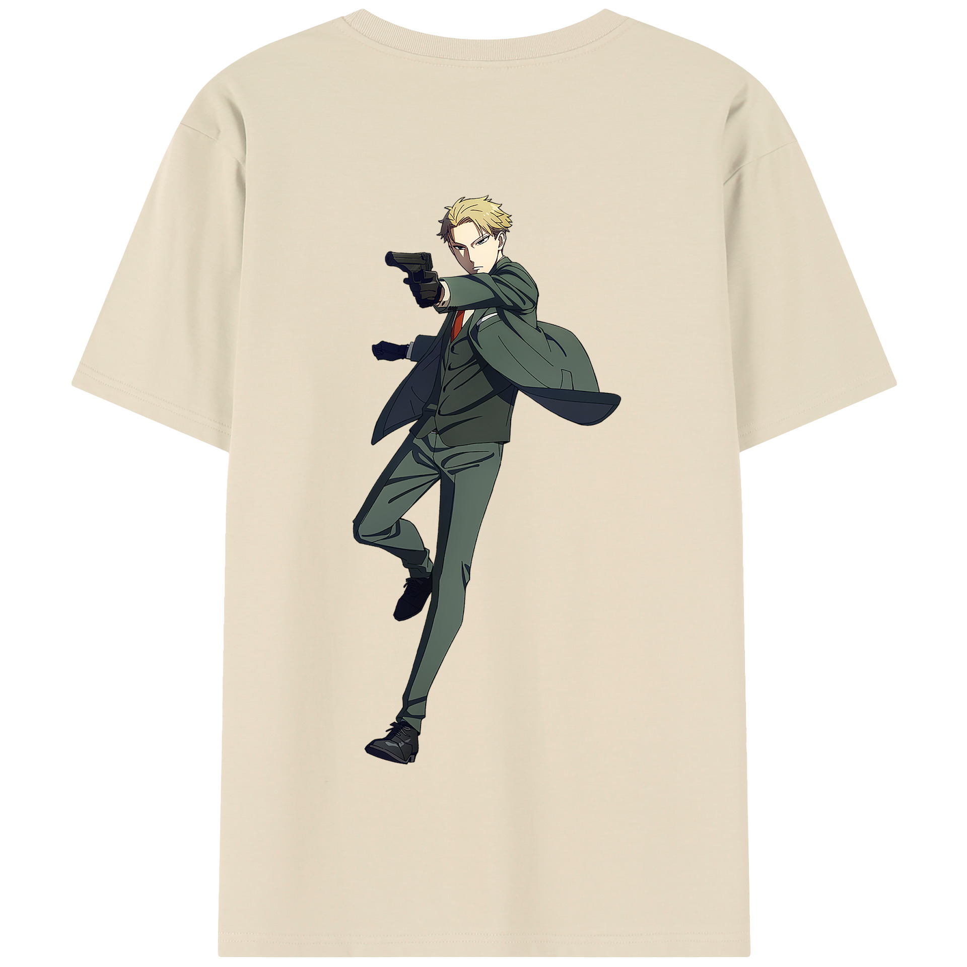 （画像用） SPY×FAMILY间谍家家酒 綿100％半袖Tシャツ（背面プリント）