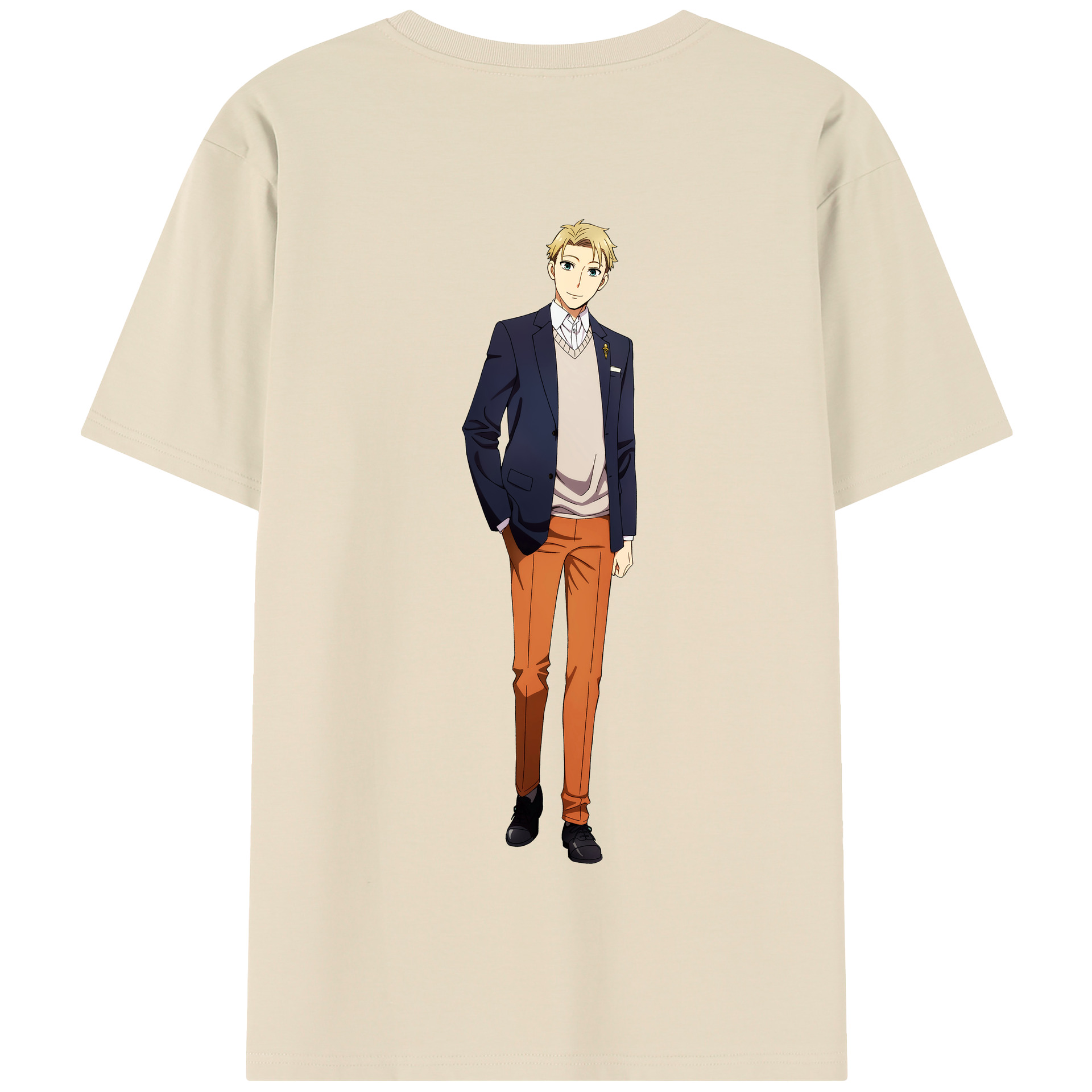 （画像用） SPY×FAMILY间谍家家酒 綿100％半袖Tシャツ（背面プリント）