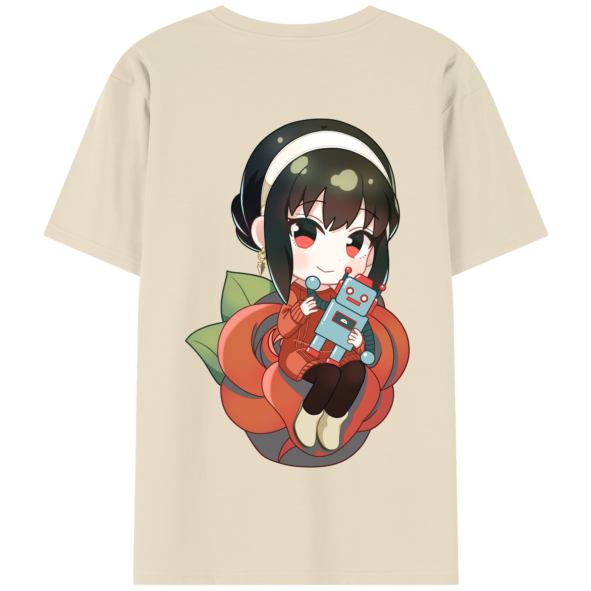 （画像用） SPY×FAMILY间谍家家酒 綿100％半袖Tシャツ（背面プリント）