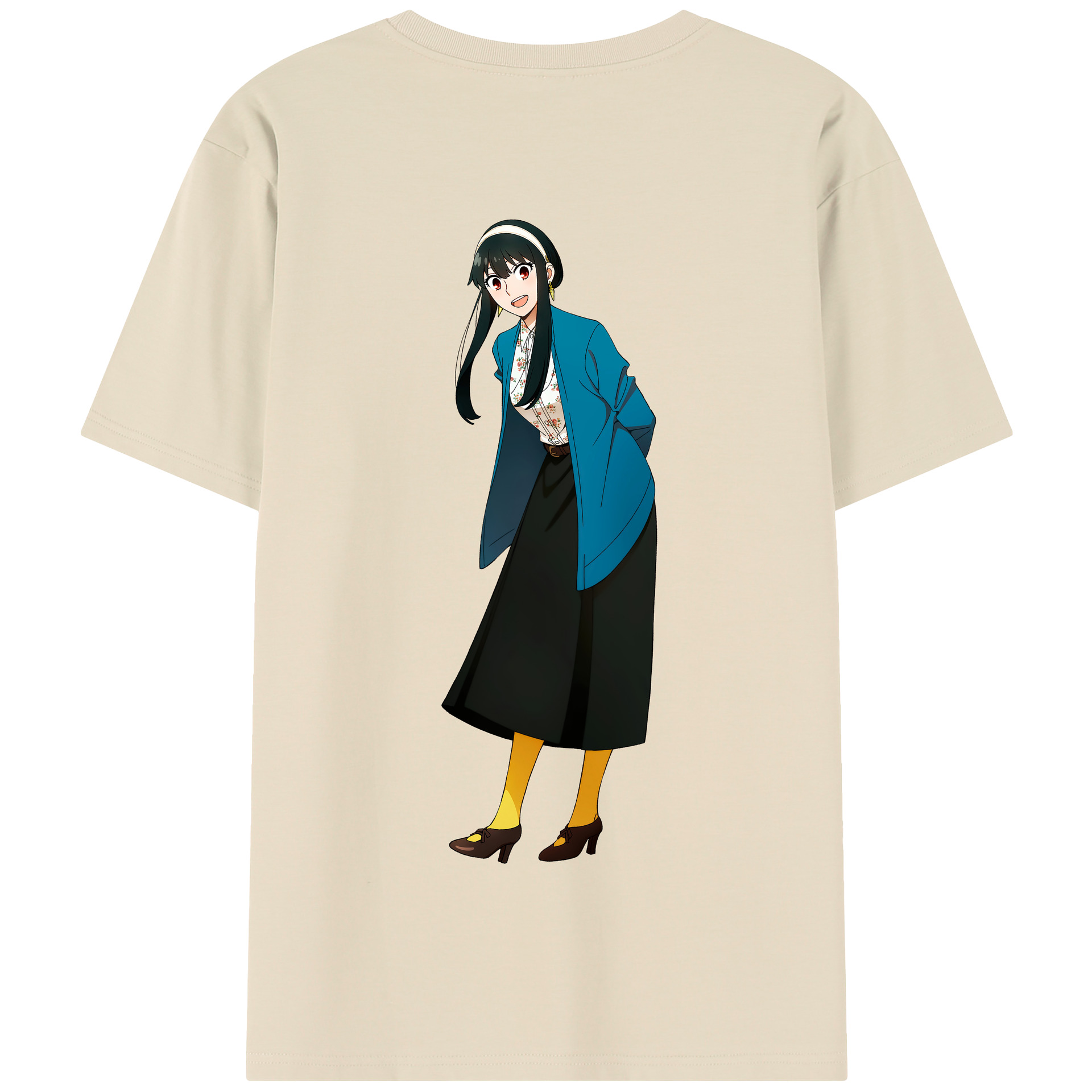 （画像用） SPY×FAMILY间谍家家酒 綿100％半袖Tシャツ（背面プリント）