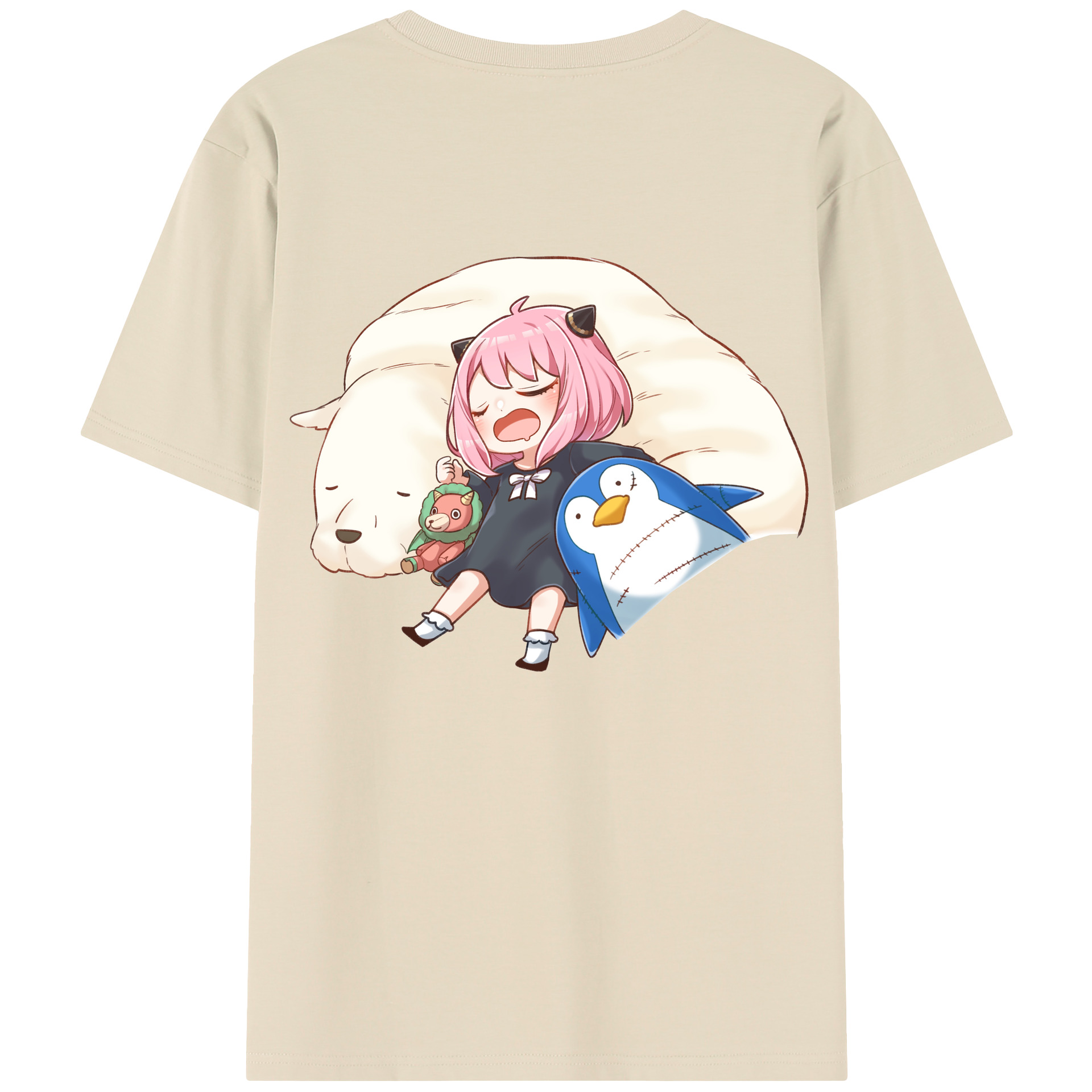 （画像用） SPY×FAMILY间谍家家酒 綿100％半袖Tシャツ（背面プリント）