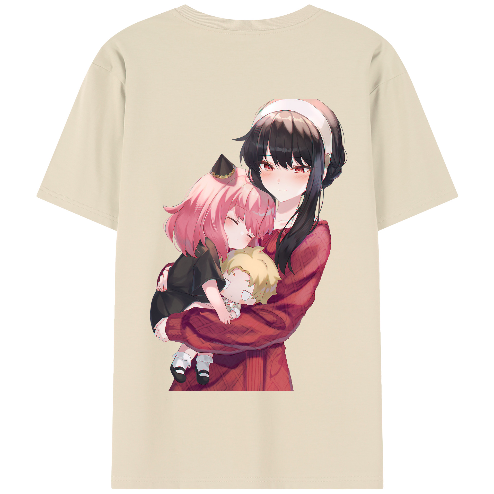 （画像用） SPY×FAMILY间谍家家酒 綿100％半袖Tシャツ（背面プリント）