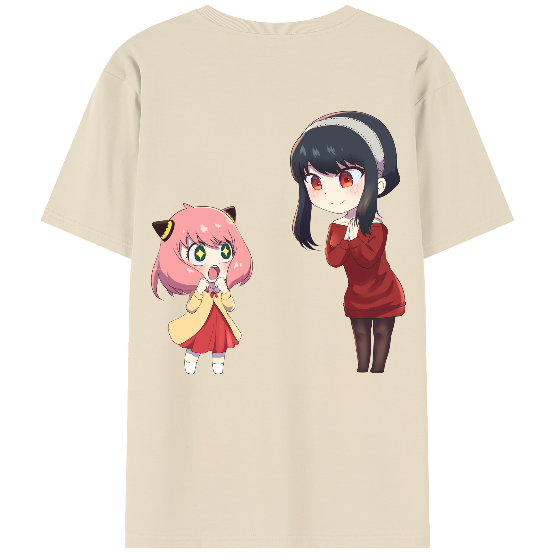 （画像用） SPY×FAMILY间谍家家酒 綿100％半袖Tシャツ（背面プリント）