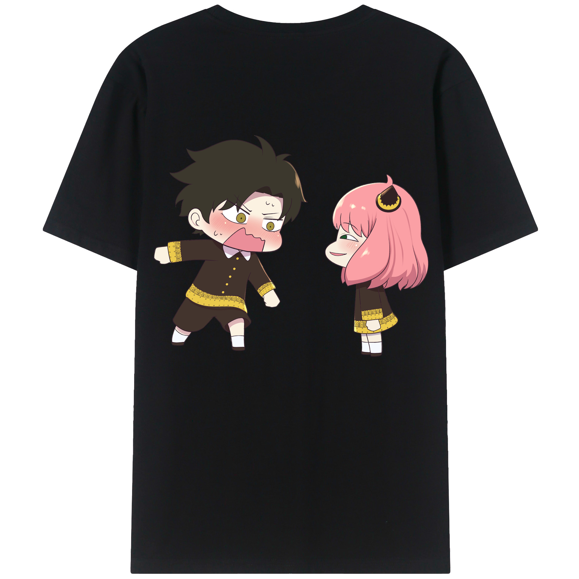 （画像用） SPY×FAMILY间谍家家酒 綿100％半袖Tシャツ（背面プリント）