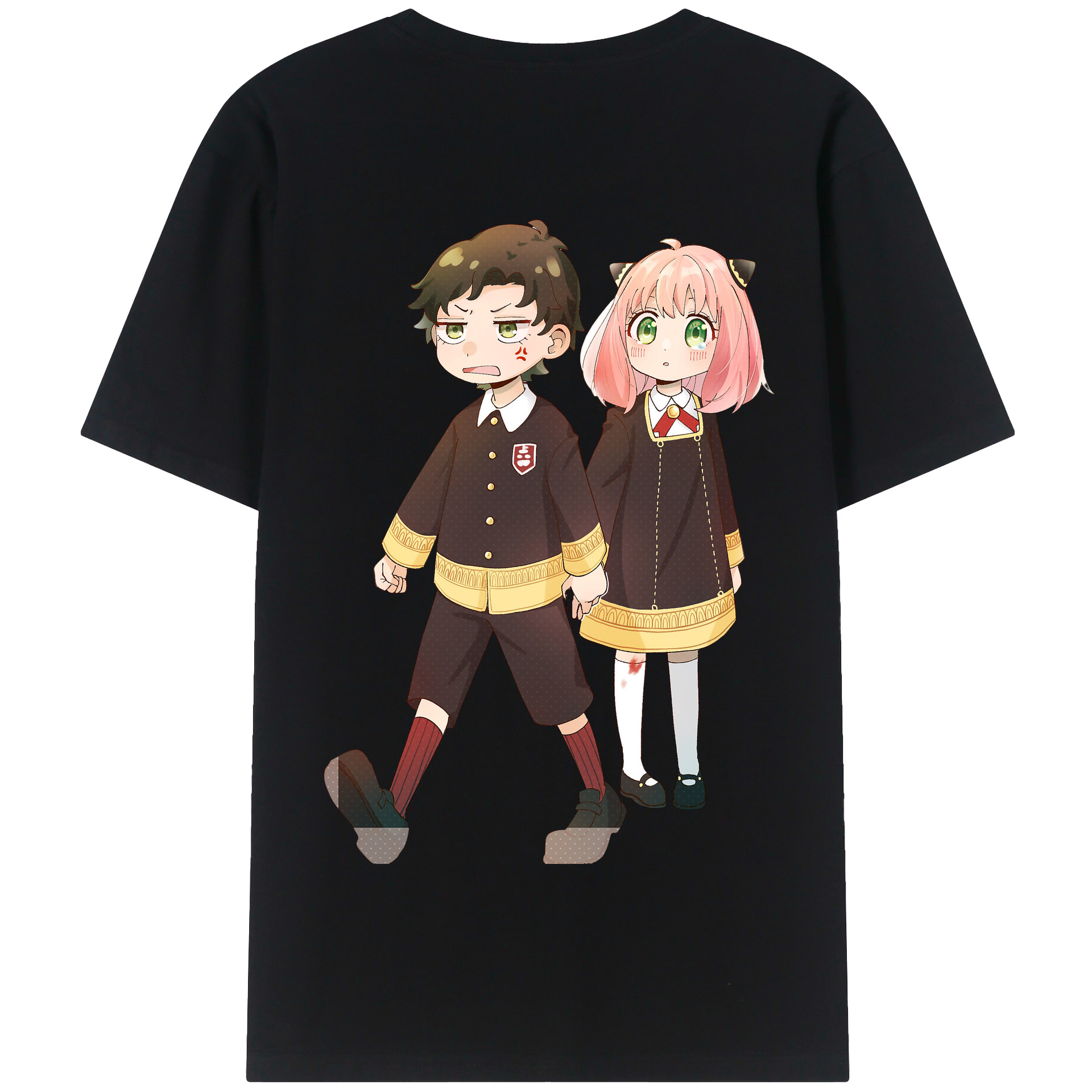 （画像用） SPY×FAMILY间谍家家酒 綿100％半袖Tシャツ（背面プリント）