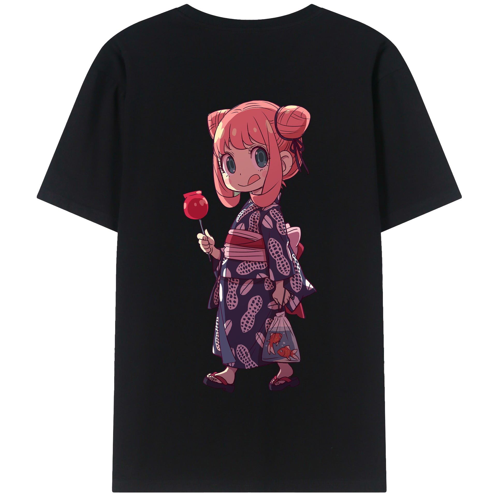 （画像用） SPY×FAMILY间谍家家酒 綿100％半袖Tシャツ（背面プリント）