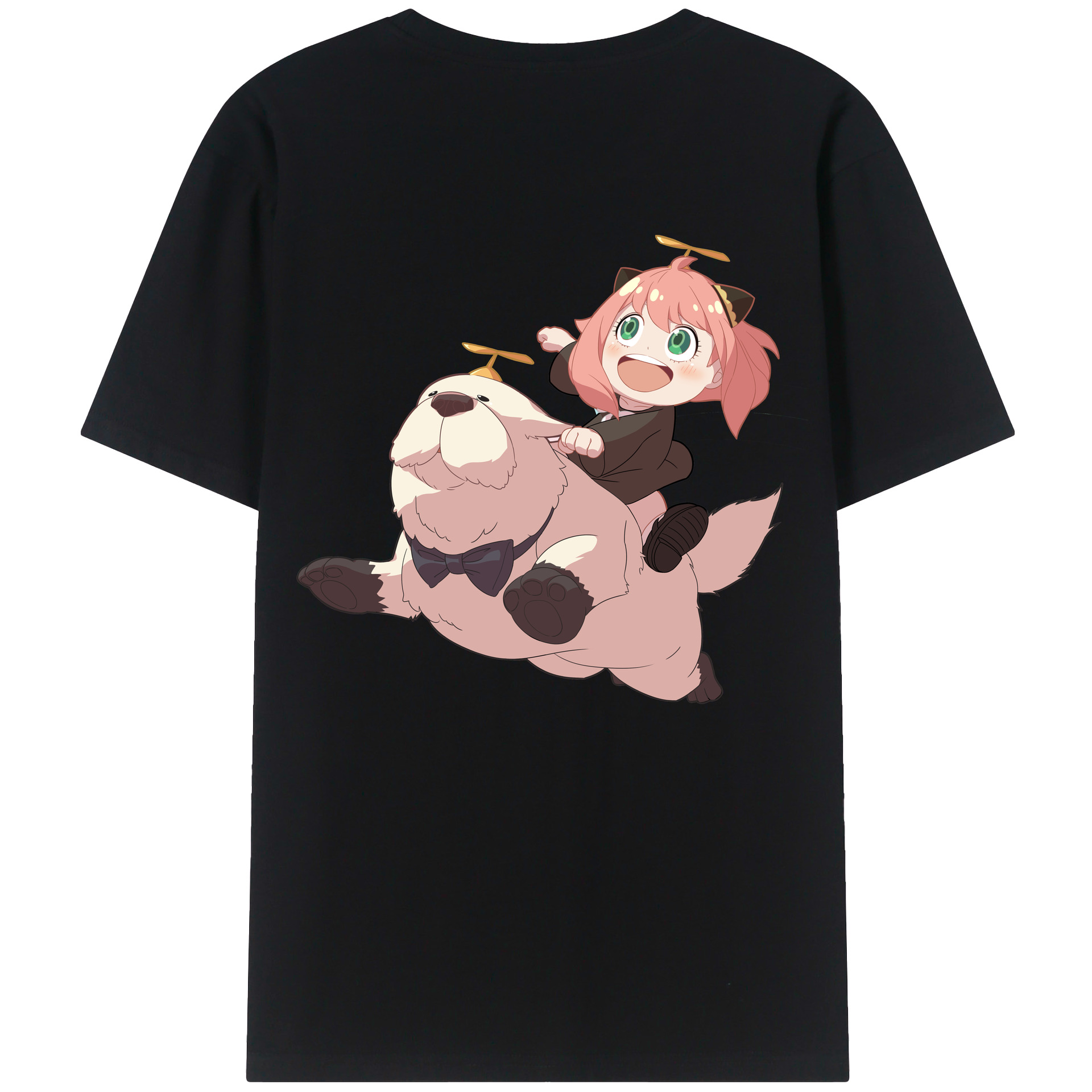 （画像用） SPY×FAMILY间谍家家酒 綿100％半袖Tシャツ（背面プリント）