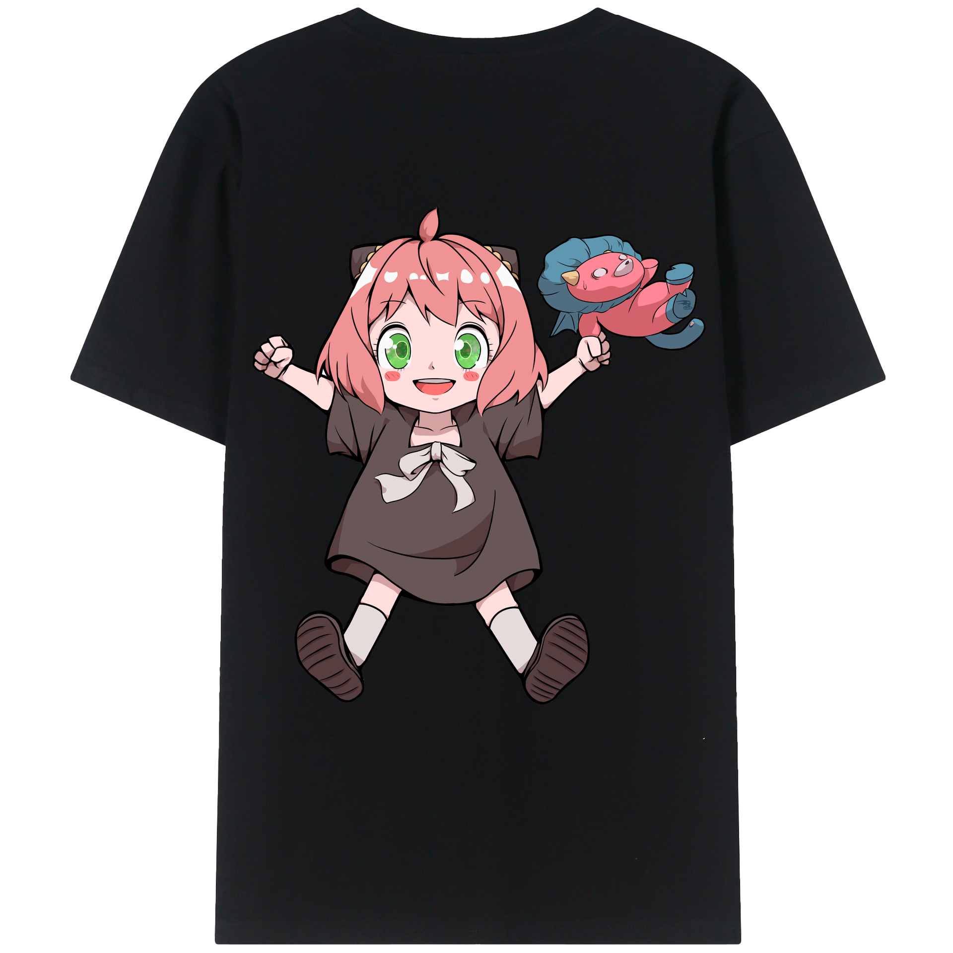 （画像用） SPY×FAMILY间谍家家酒 綿100％半袖Tシャツ（背面プリント）