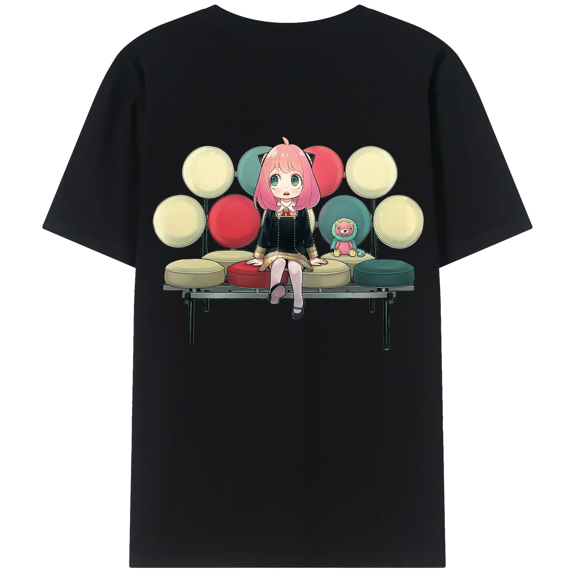 （画像用） SPY×FAMILY间谍家家酒 綿100％半袖Tシャツ（背面プリント）