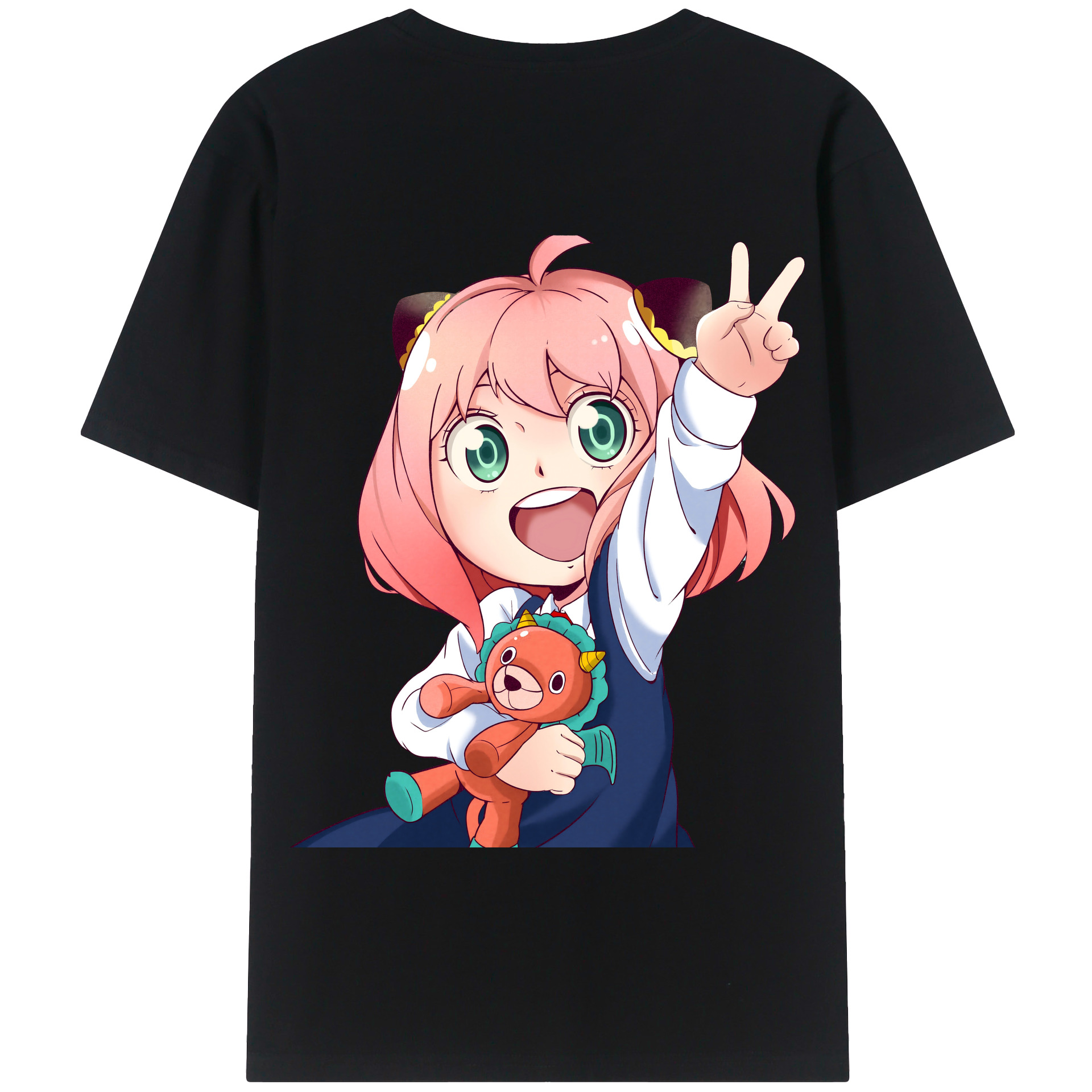 （画像用） SPY×FAMILY间谍家家酒 綿100％半袖Tシャツ（背面プリント）
