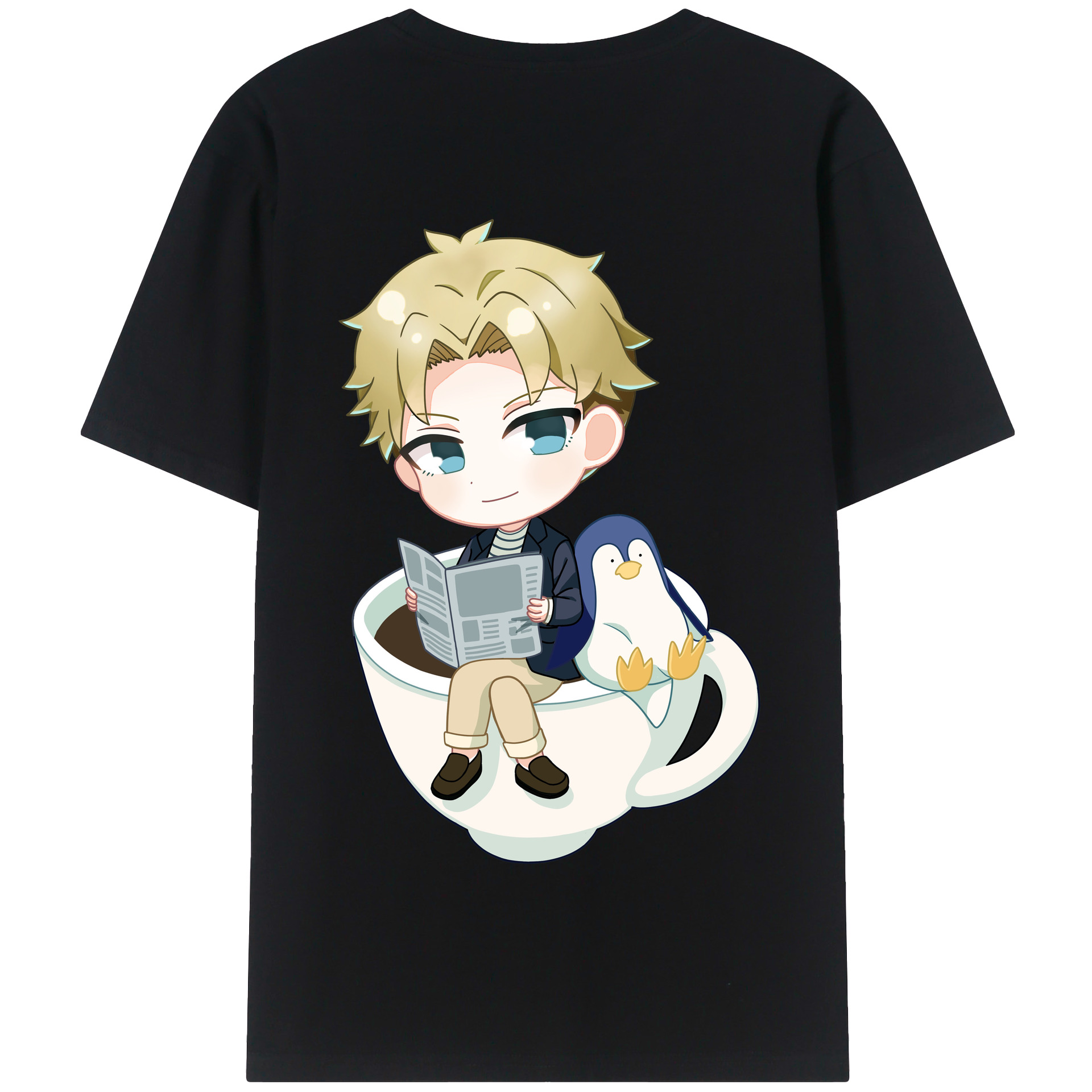 （画像用） SPY×FAMILY间谍家家酒 綿100％半袖Tシャツ（背面プリント）