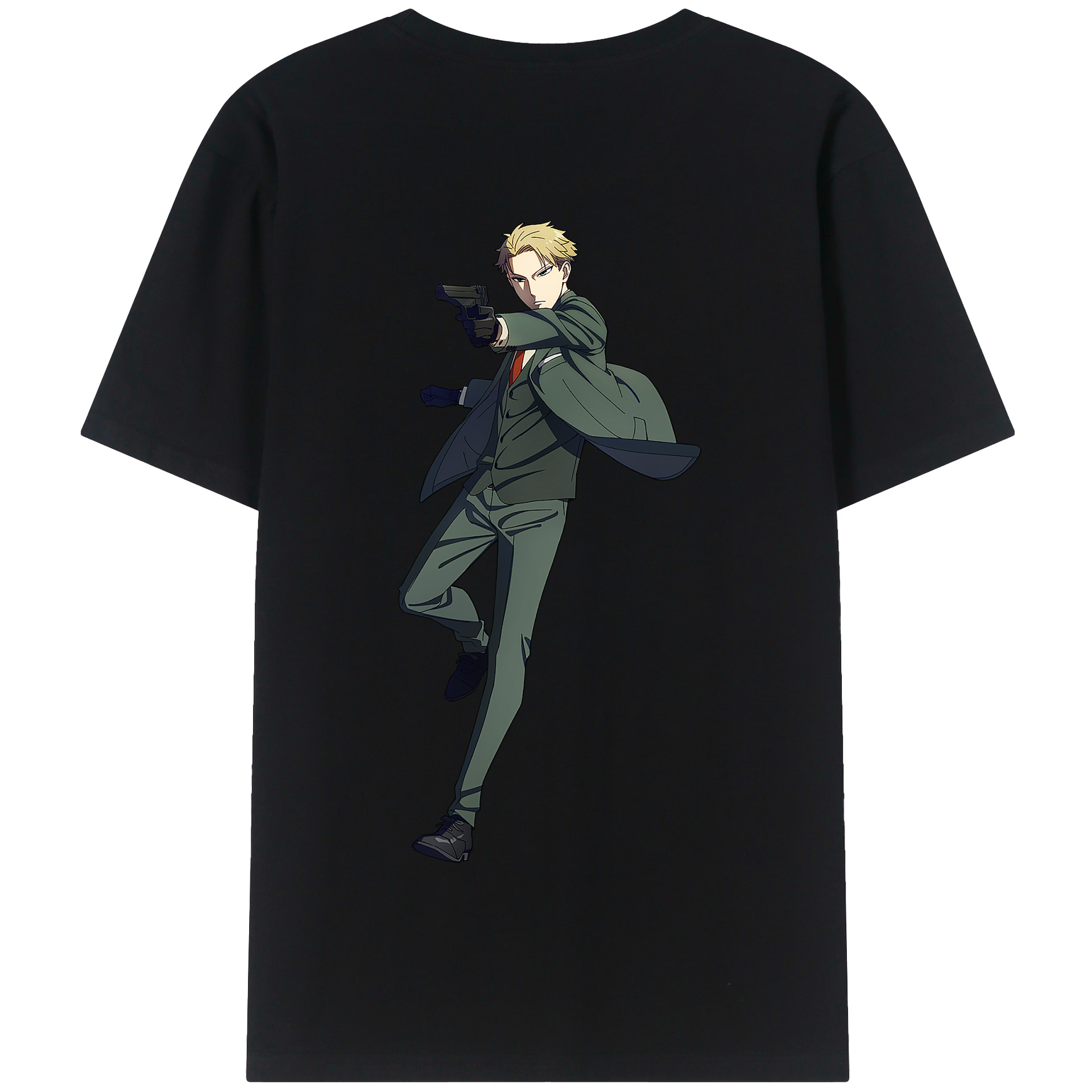 （画像用） SPY×FAMILY间谍家家酒 綿100％半袖Tシャツ（背面プリント）