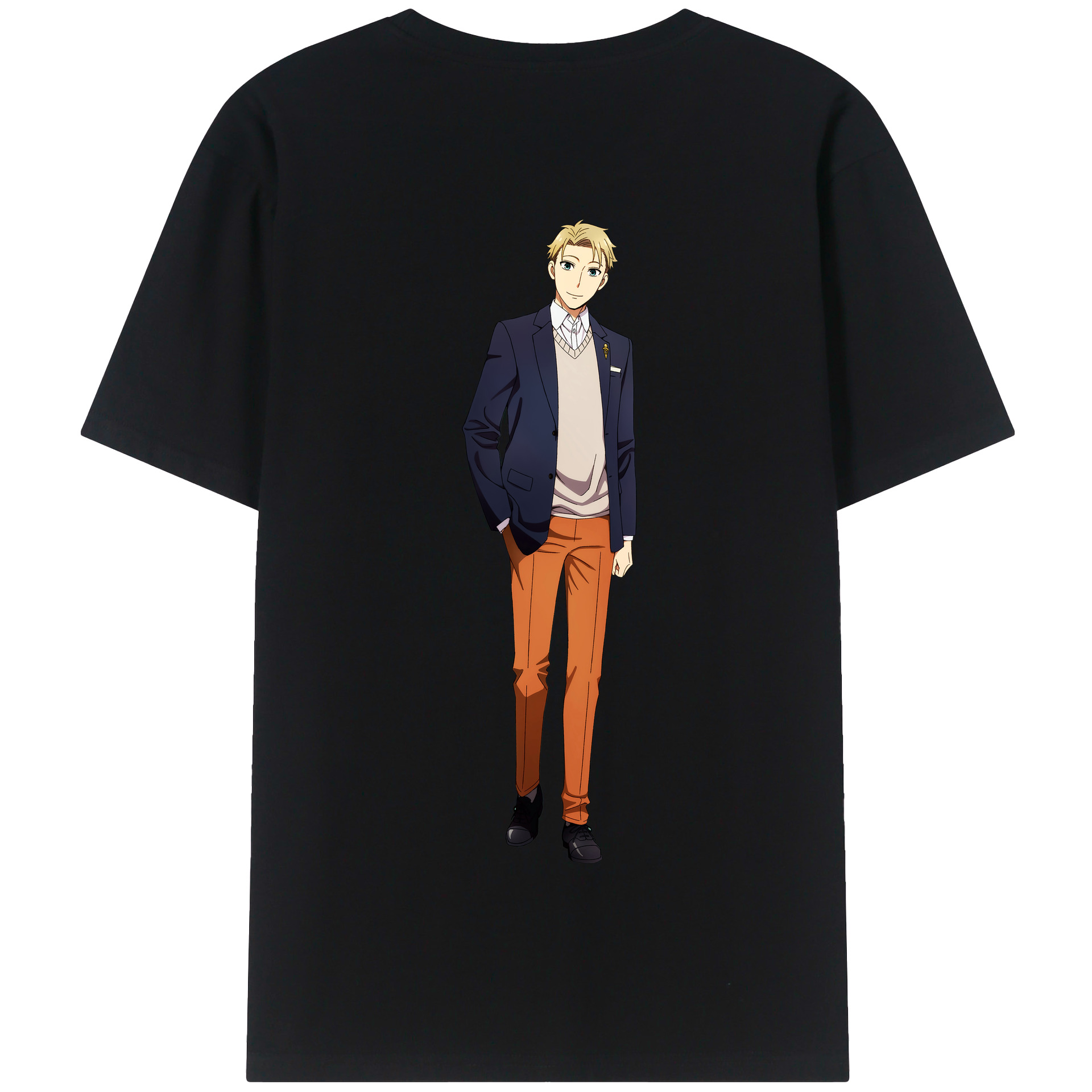 （画像用） SPY×FAMILY间谍家家酒 綿100％半袖Tシャツ（背面プリント）