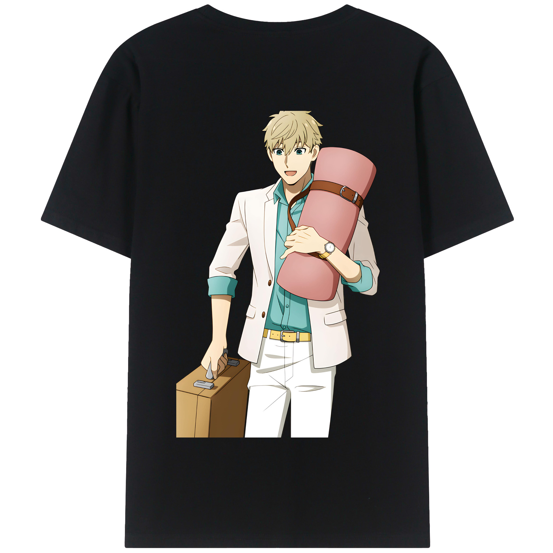 （画像用） SPY×FAMILY间谍家家酒 綿100％半袖Tシャツ（背面プリント）