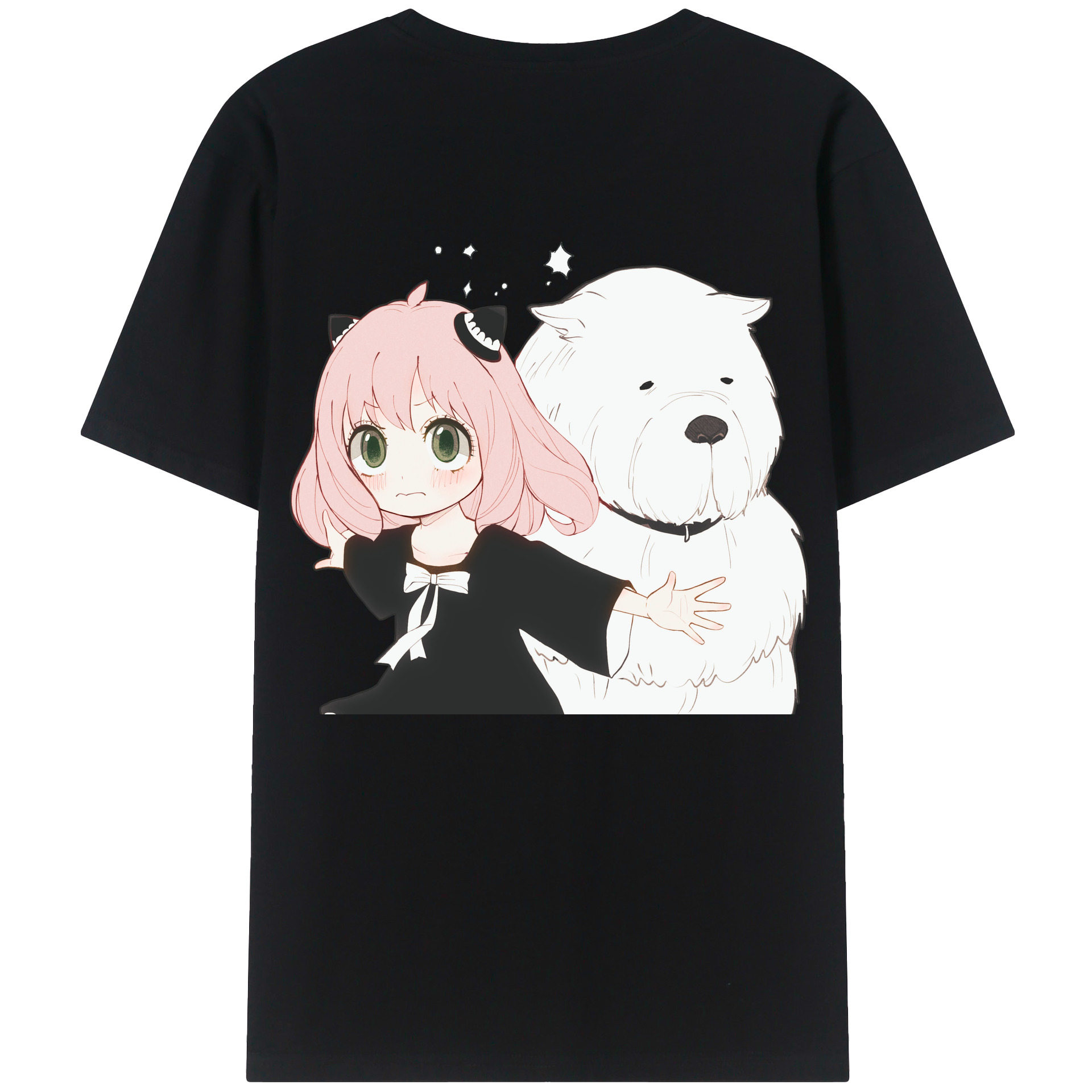 （画像用） SPY×FAMILY间谍家家酒 綿100％半袖Tシャツ（背面プリント）